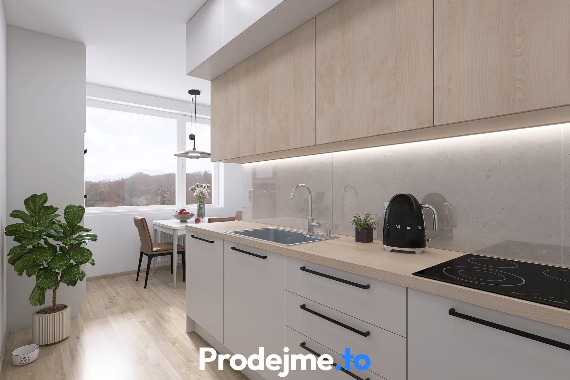 Prodej bytu 2+1, 61m2 - Brno - Bystrc