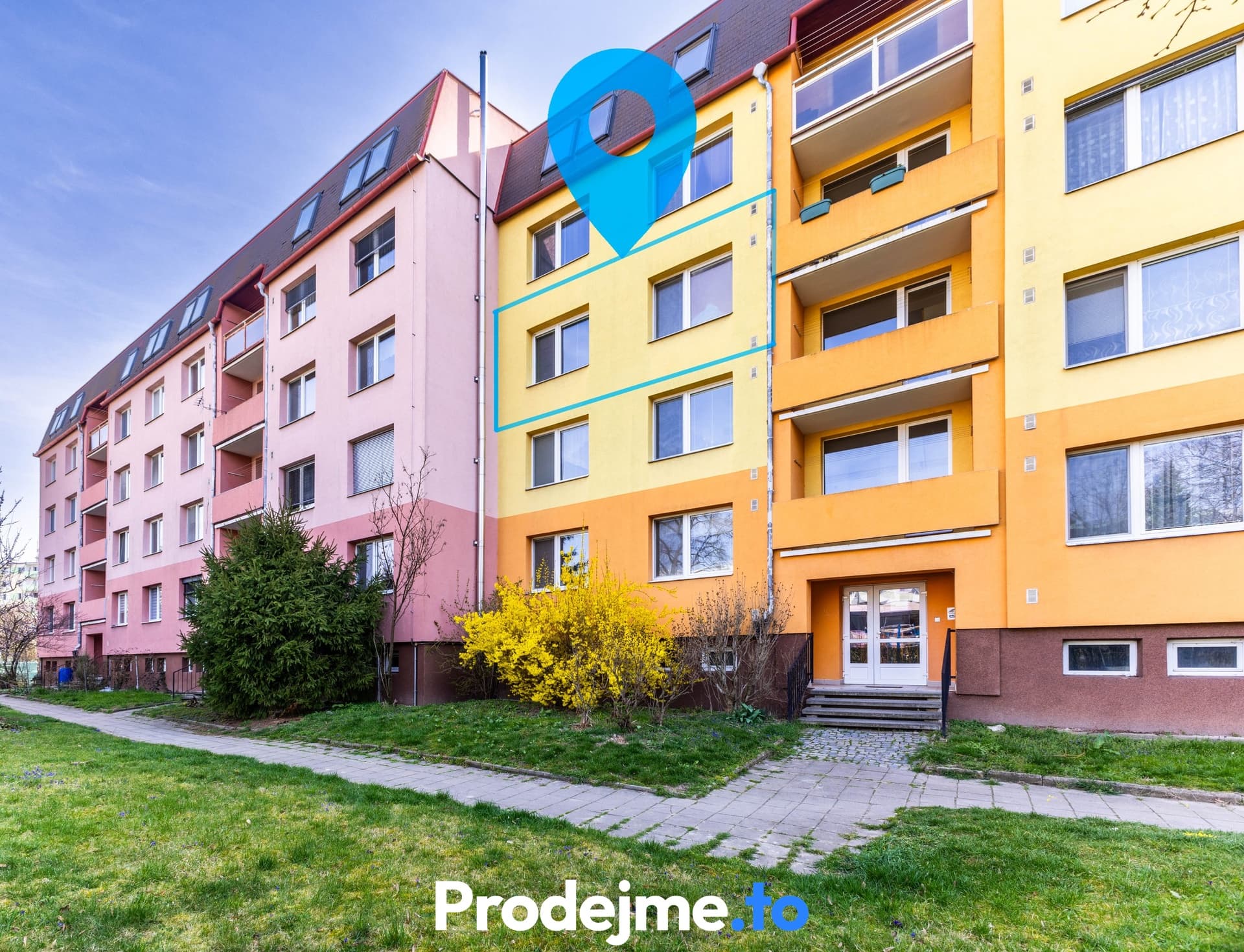 Prodej bytu 2+1, 56 m² - Hustopeče