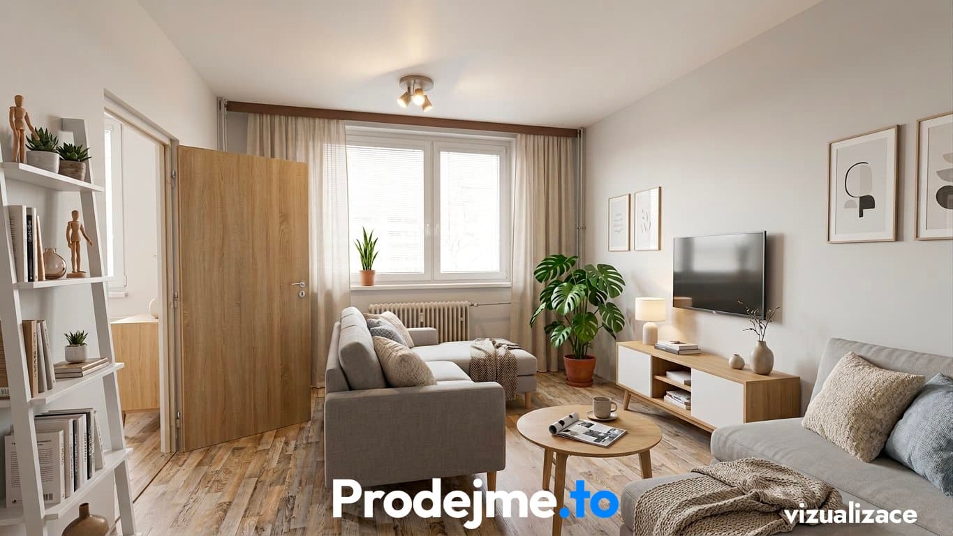 Prodej bytu 2+1, 56 m² - Hustopeče