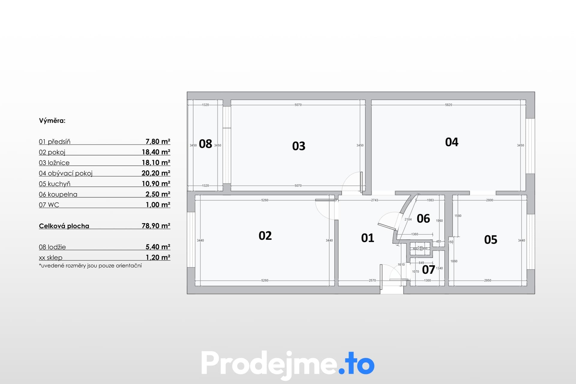Prodej bytu 3+1, 84 m2 - Zárubova, Praha - Kamýk