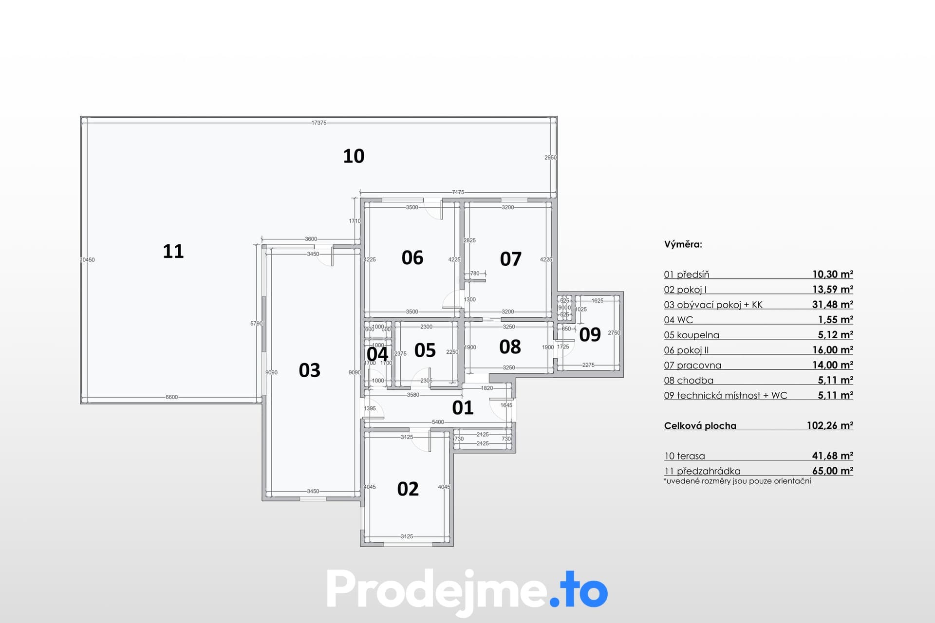 Prodej bytu 4+kk, 102 m2 - Univerzitní, Praha - Malešice