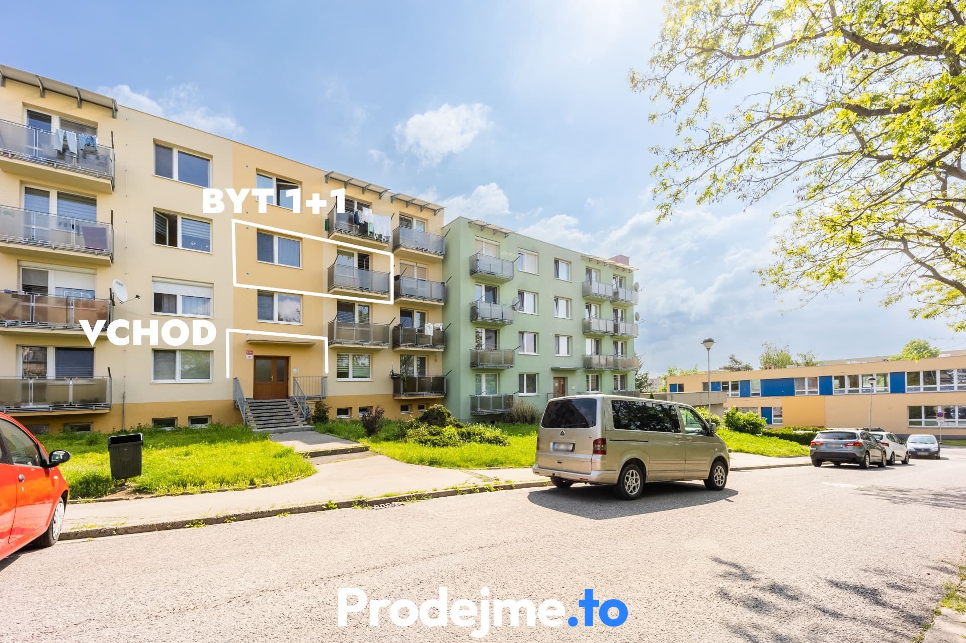 Prodej bytu 1+1, 33 m² - Vídeňská třída, Znojmo