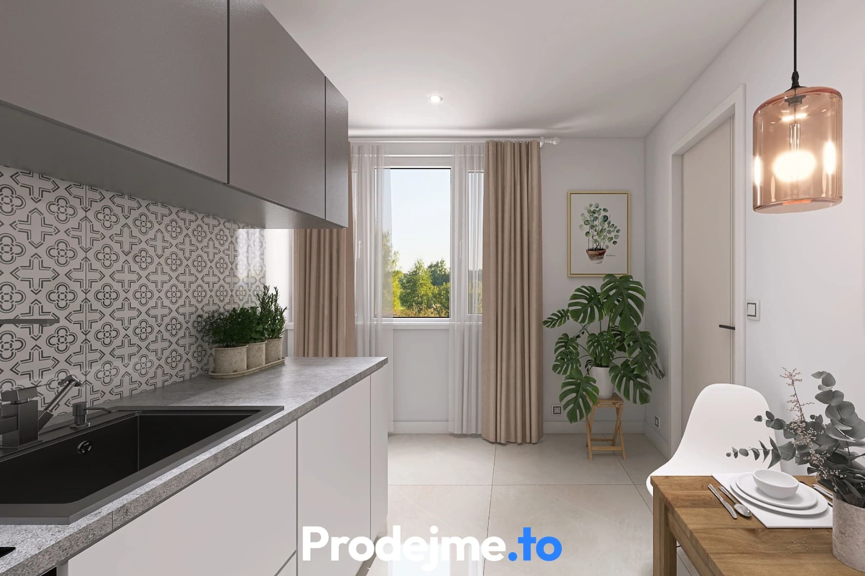 Prodej bytu 3+1, 72 m2 - Džbánice
