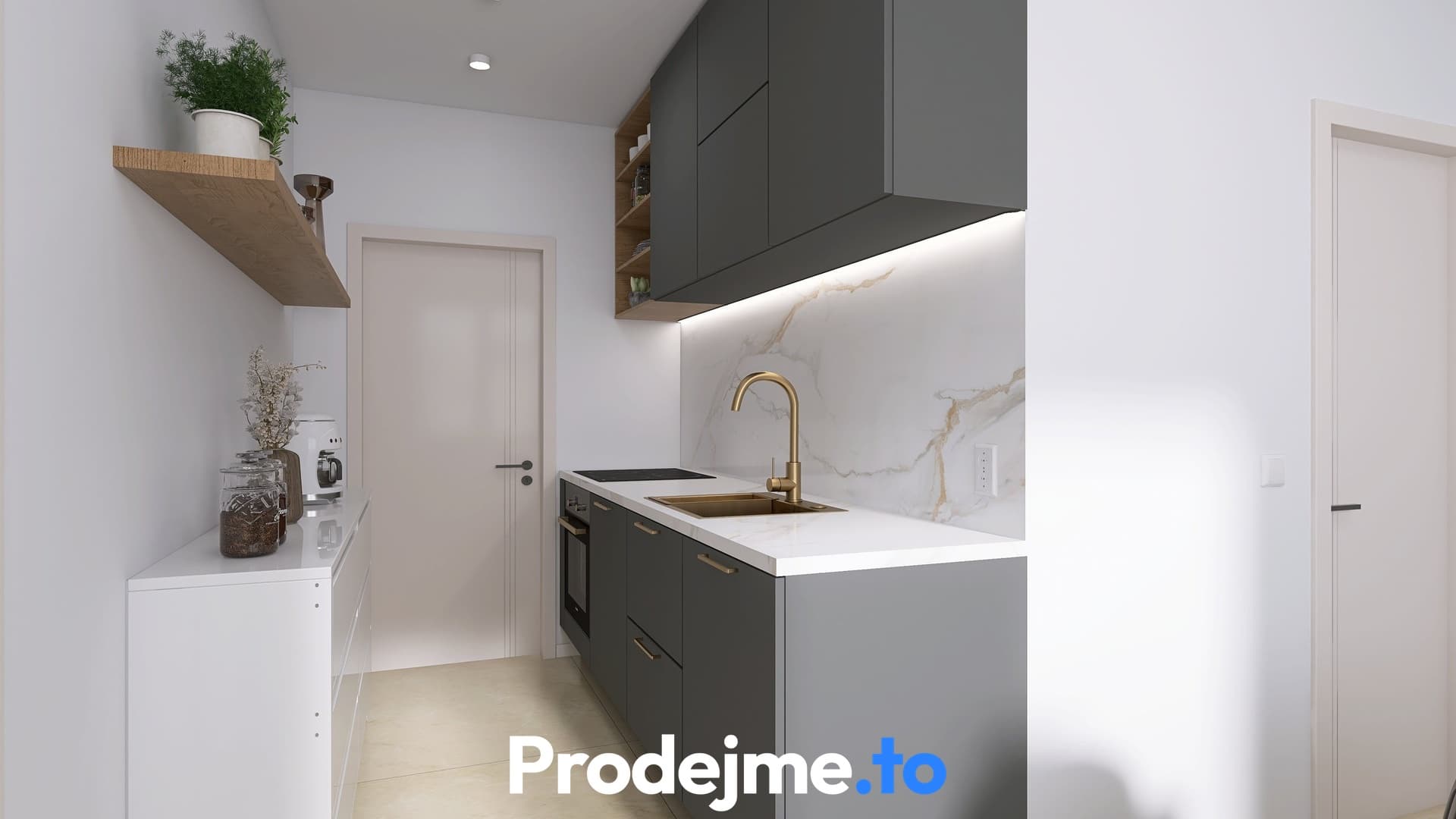 Prodej bytu 4+1, 88 m² - Práče