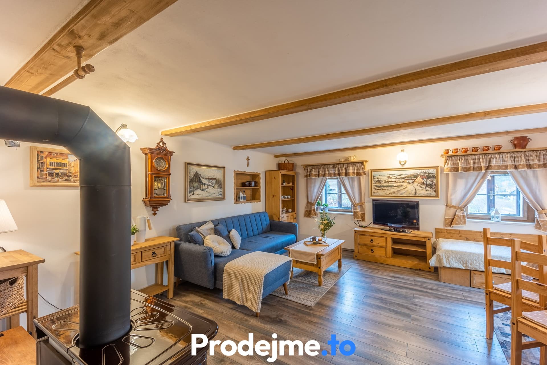 Prodej chalupy 3+1, 103 m² - Cvikov - Drnovec