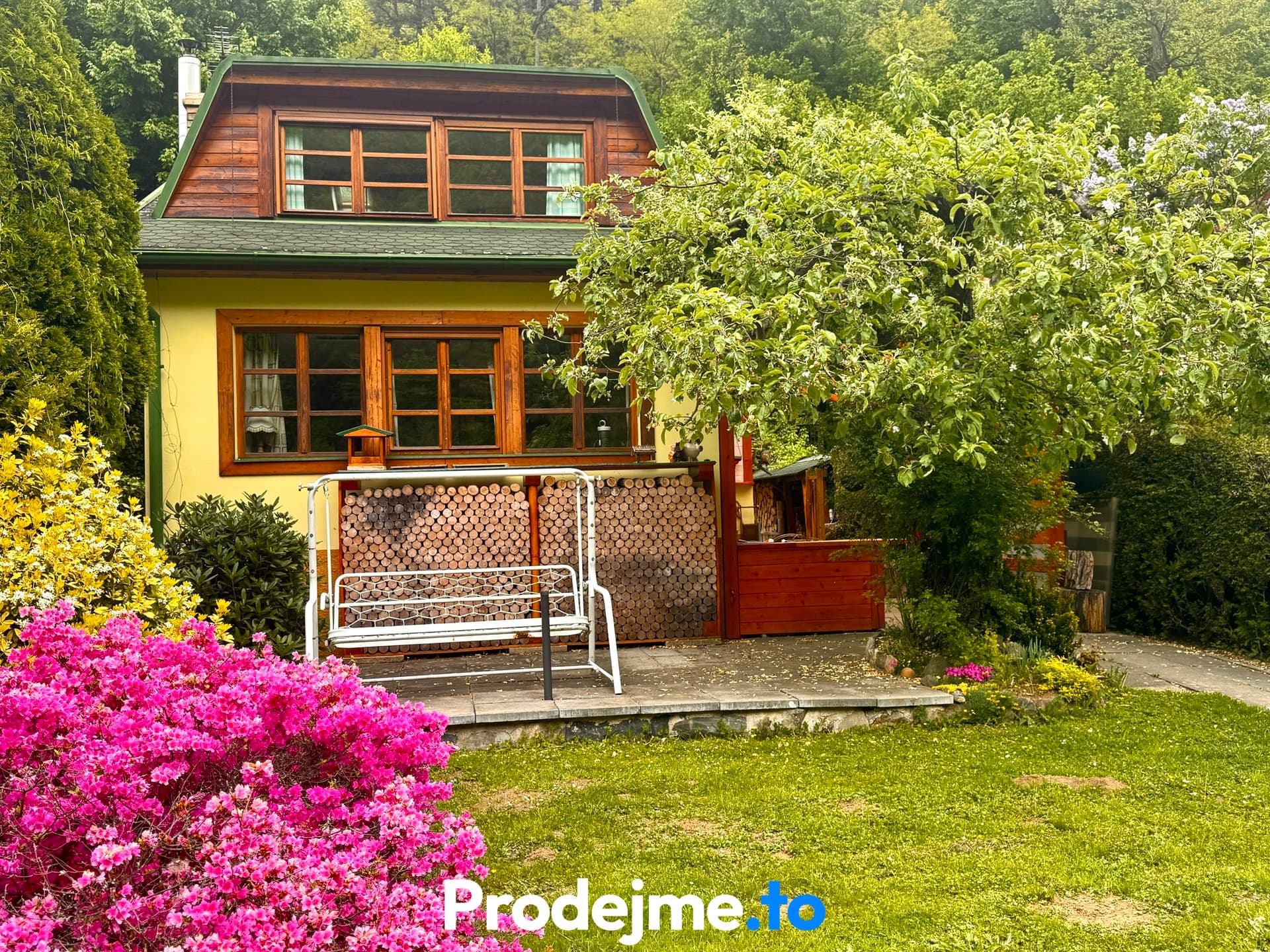 Prodej chaty 3+1, 74 m2, Sázava u Davle