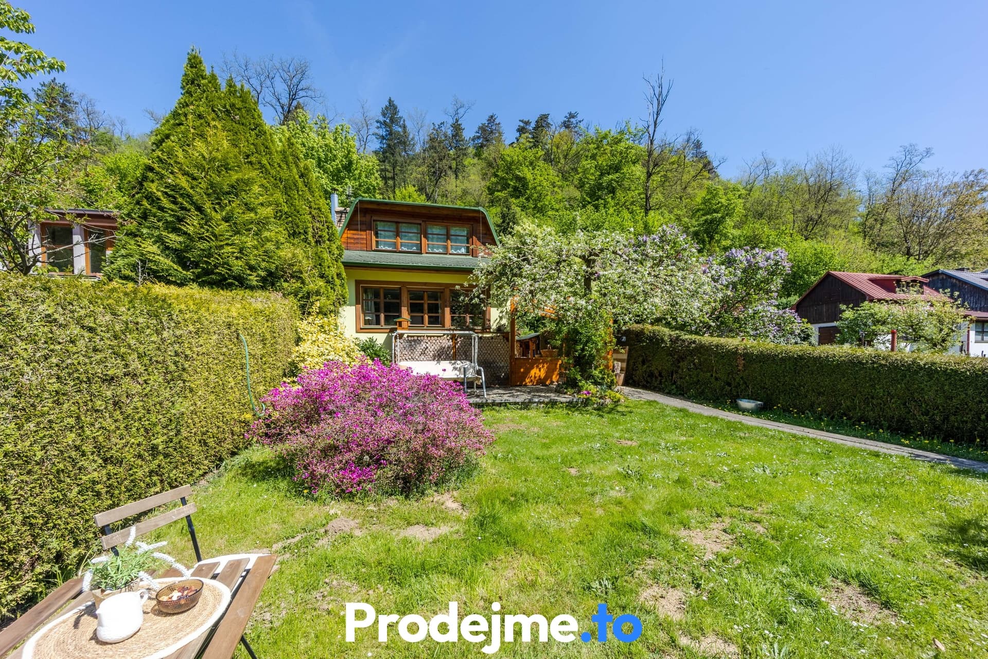 Prodej chaty 3+1, 74 m2, Sázava u Davle