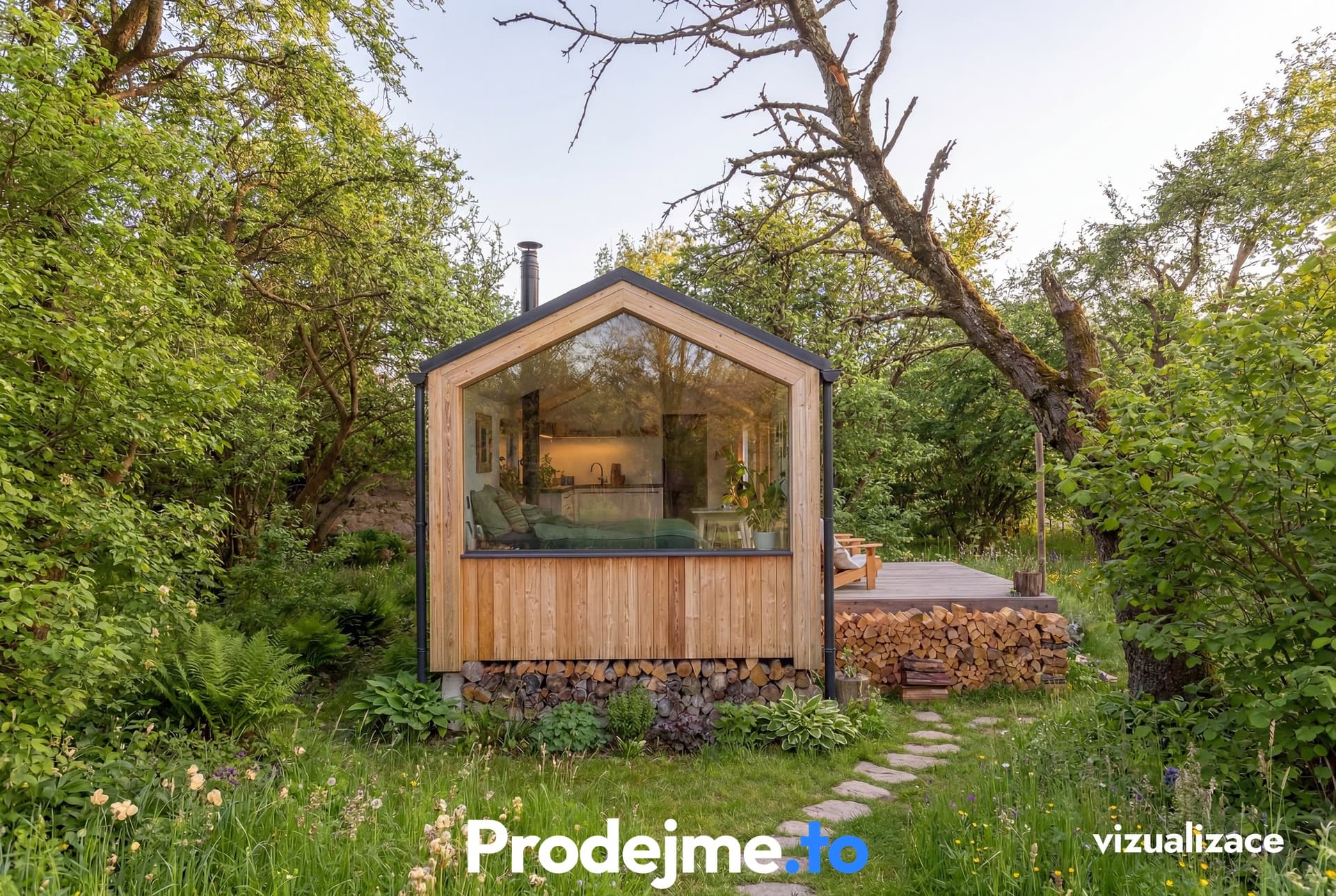 Prodej tiny house 2+kk - Louka u Jemnice