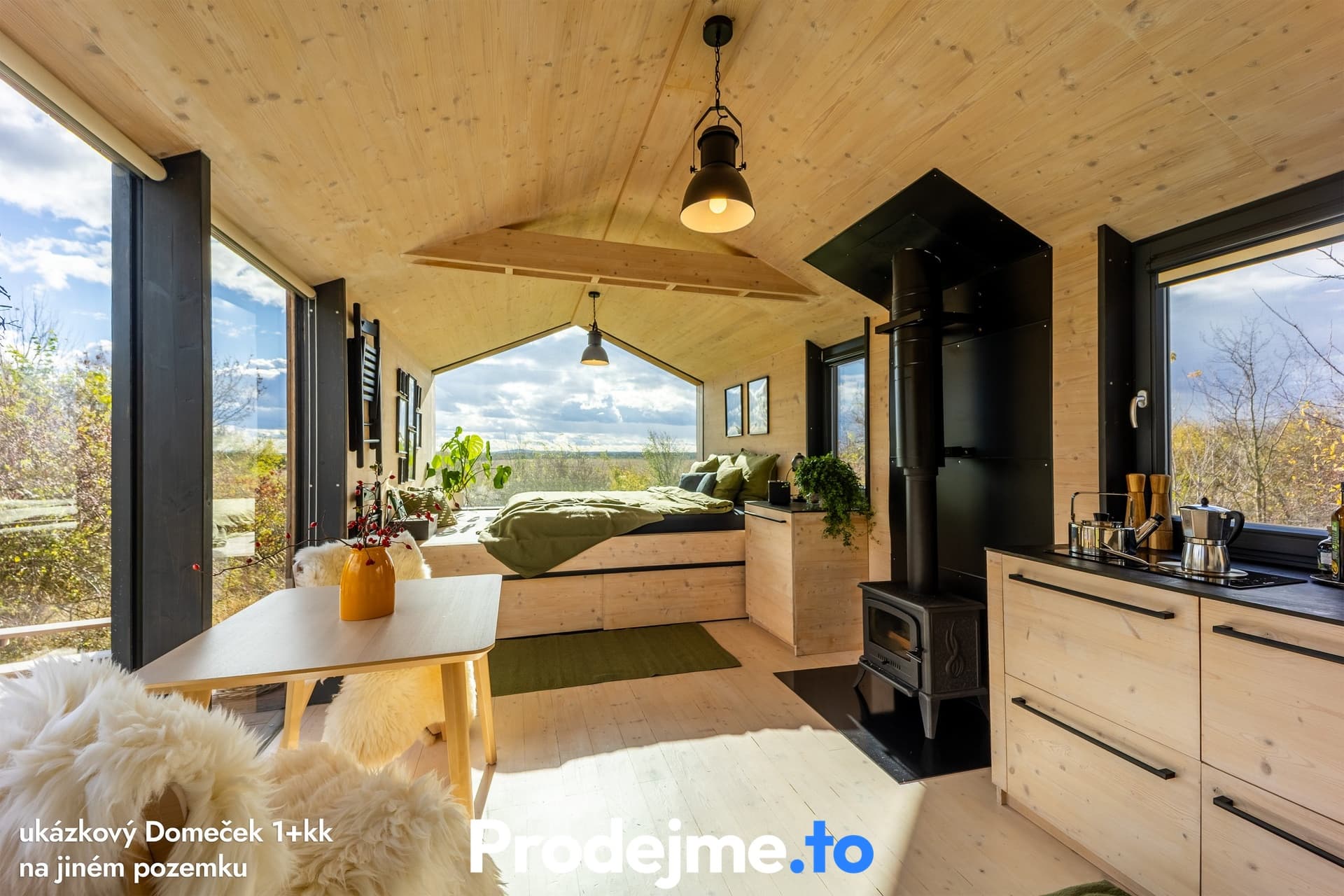 Prodej tiny house 2+kk - Louka u Jemnice