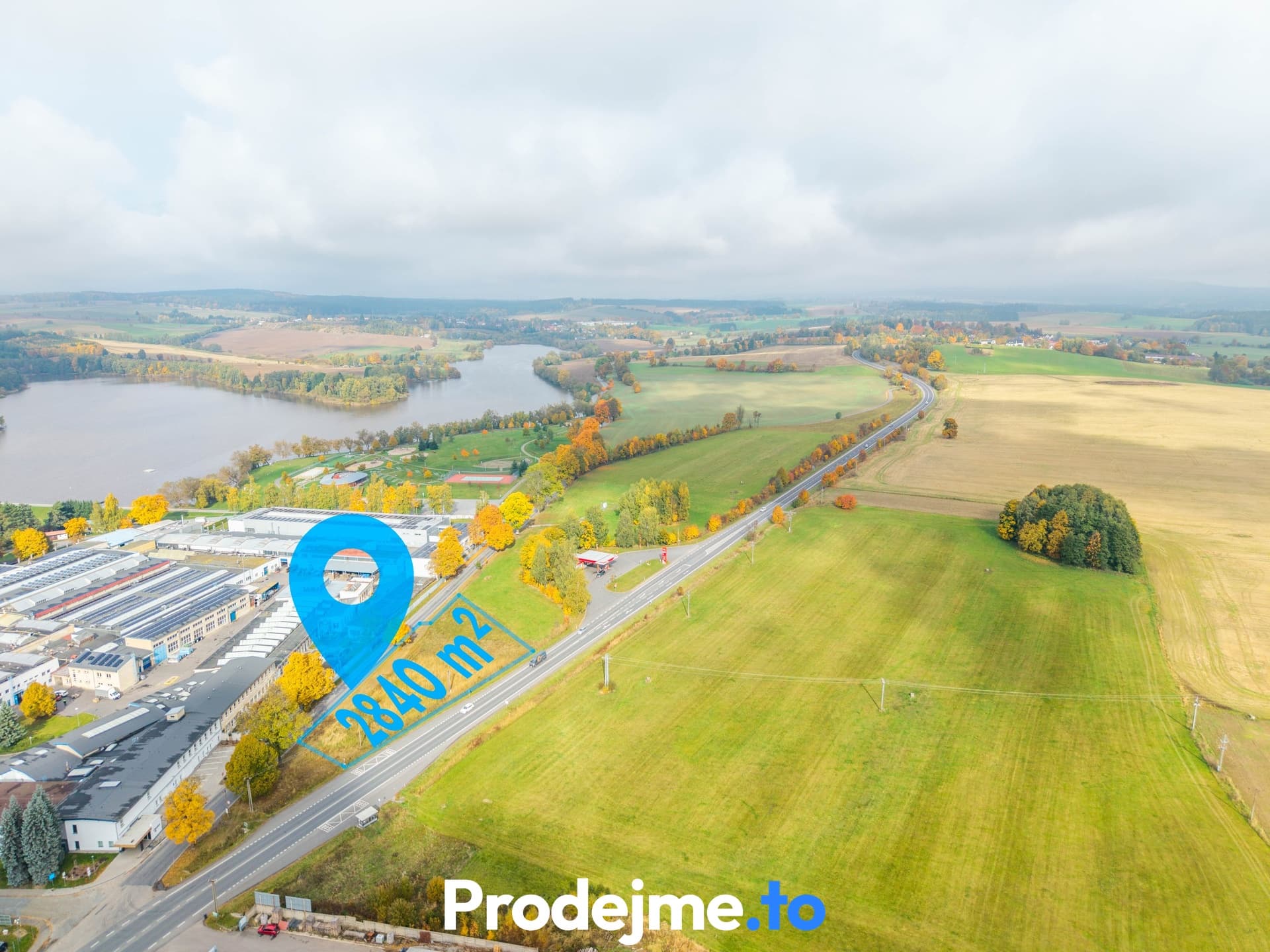 Prodej komerčního pozemku 2 840 m² - Žďár nad Sázavou