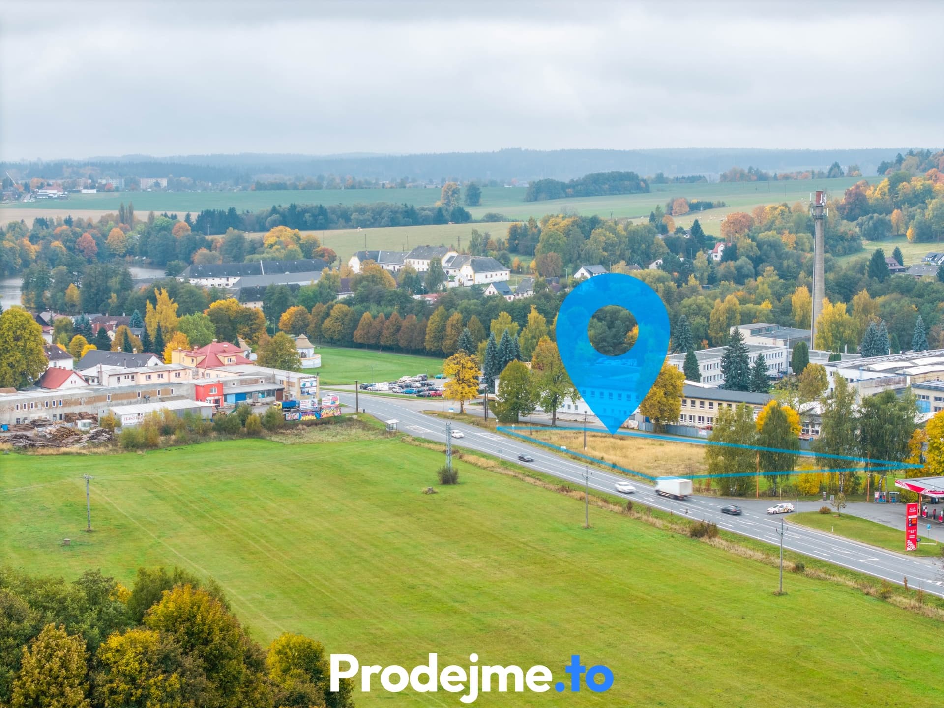 Prodej komerčního pozemku 2 840 m² - Žďár nad Sázavou