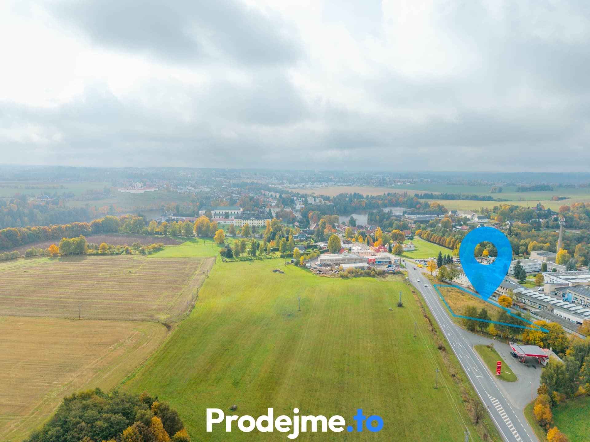 Prodej komerčního pozemku 2 840 m² - Žďár nad Sázavou