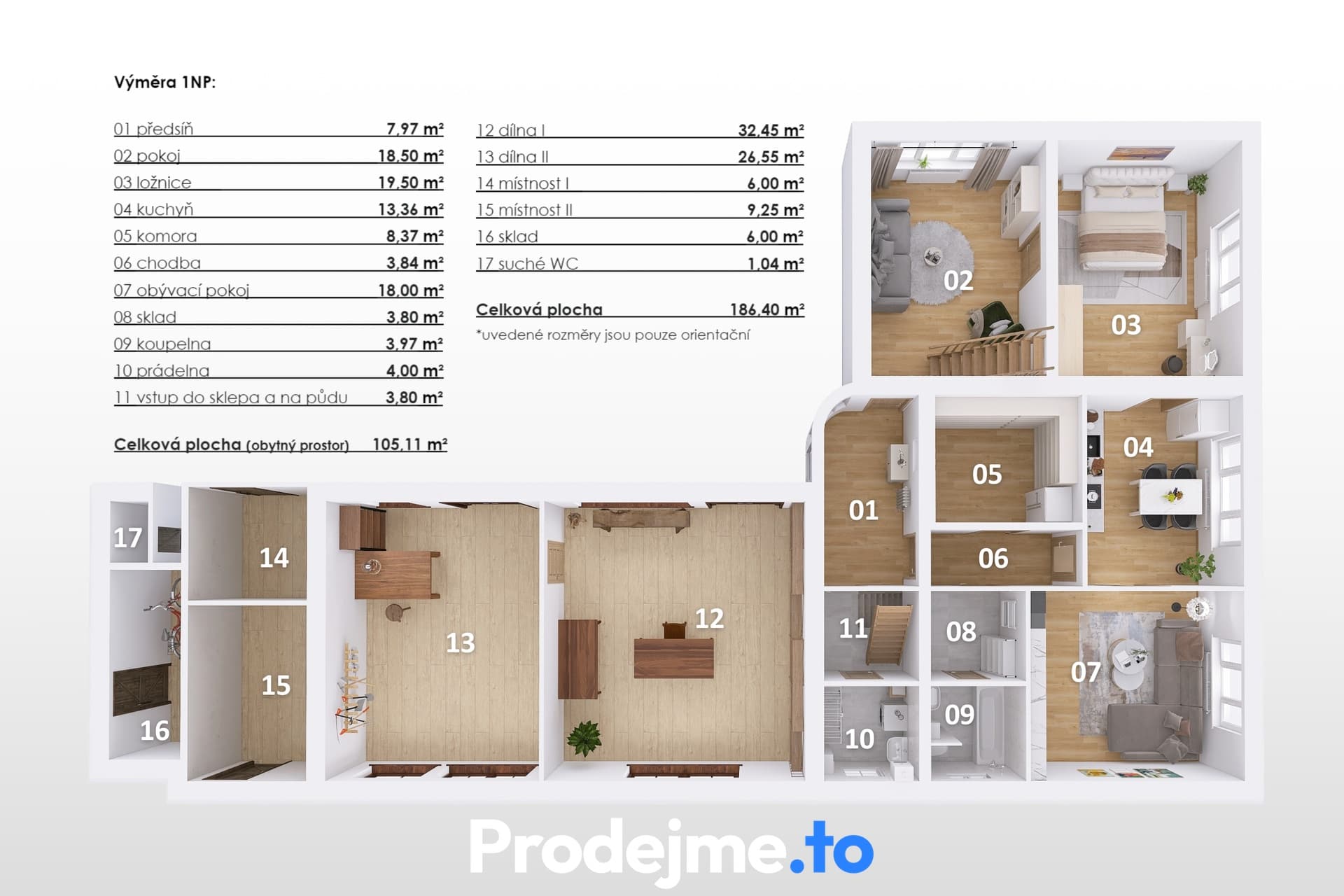Prodej rodinného domu s dílnou, 1234 m² - Lukov u Zlína