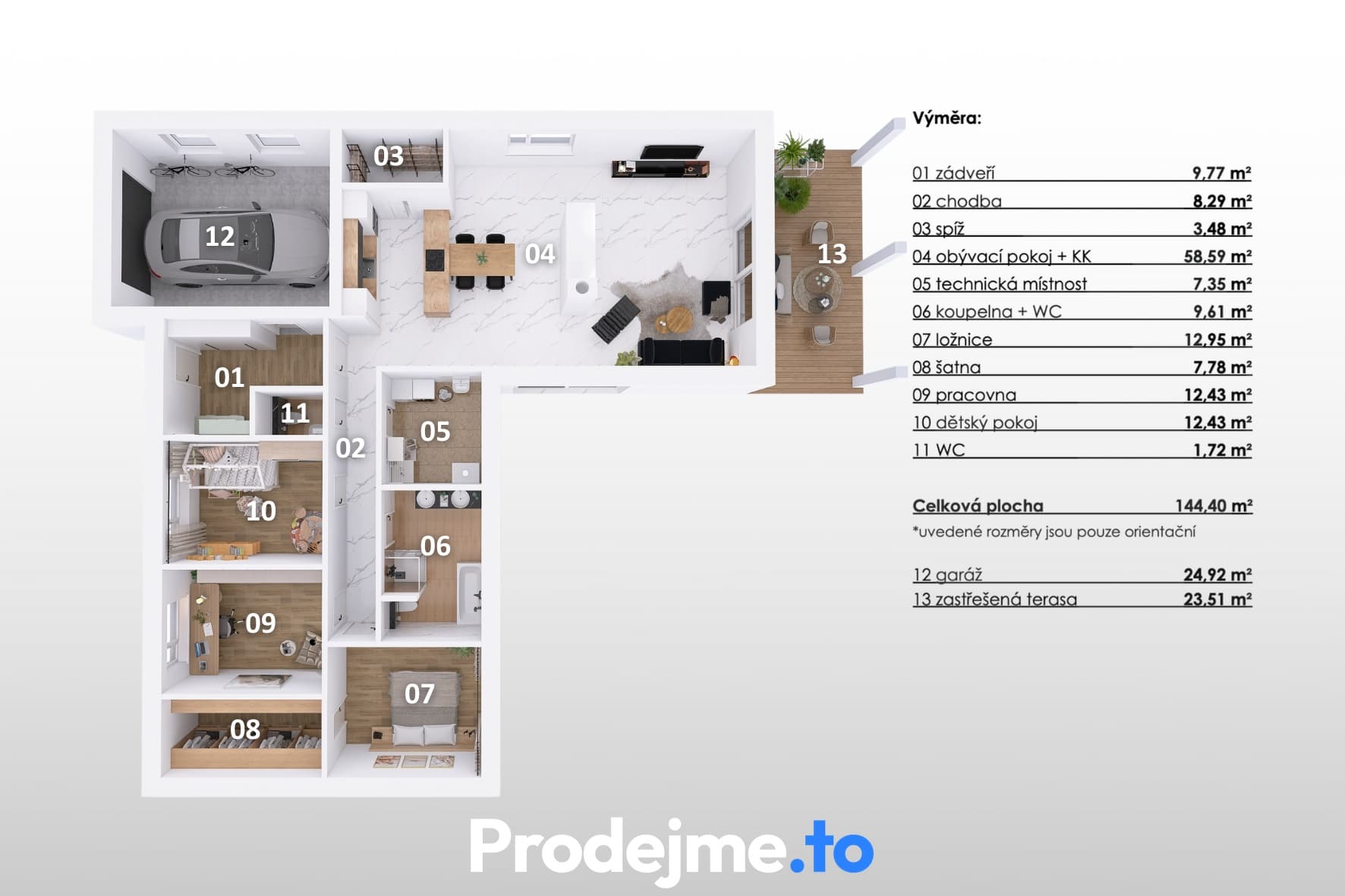 Prodej rodinného domu 4+kk, 800 m² - Sviny