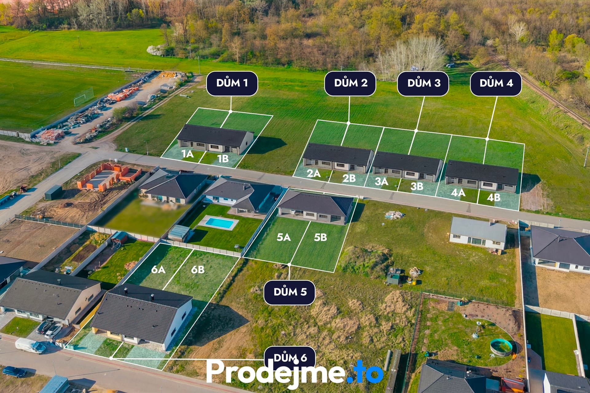 Prodej rodinného domu 3+kk, 81m2 - Hevlín