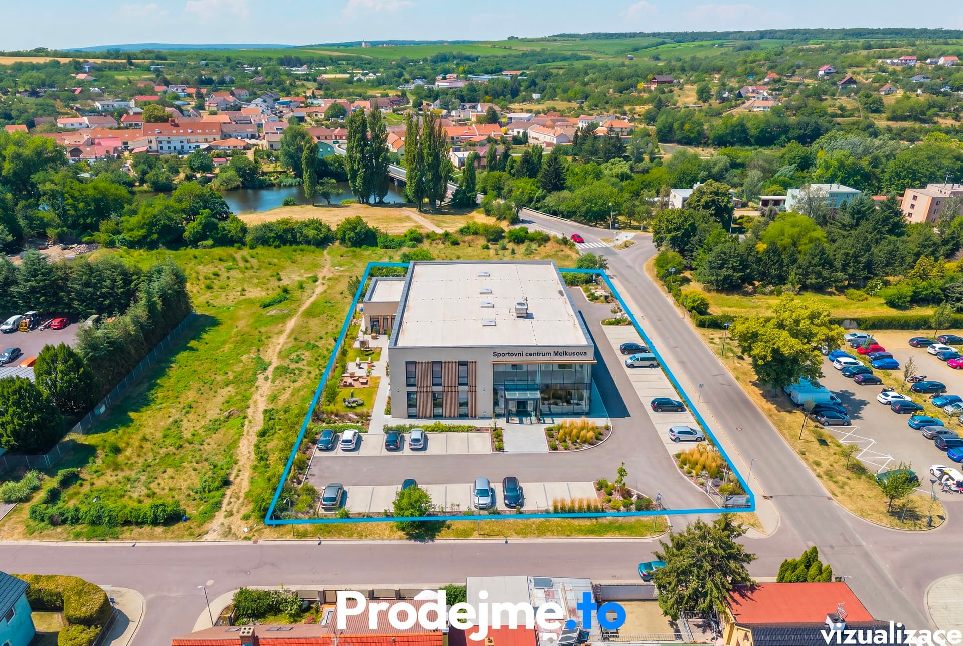 Prodej komerčního pozemku 3 383 m² - Znojmo
