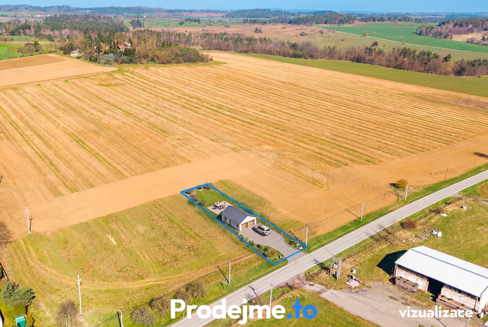 Prodej pozemku 1 118 m2 - Budišov