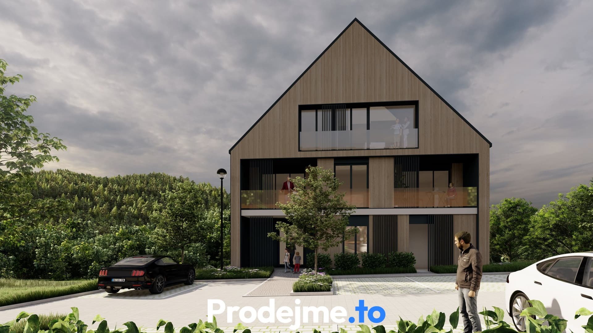 Prodej pozemku se stavebním povolením a projektem, 1 427 m2 - Mlýnický Dvůr, Červená Voda
