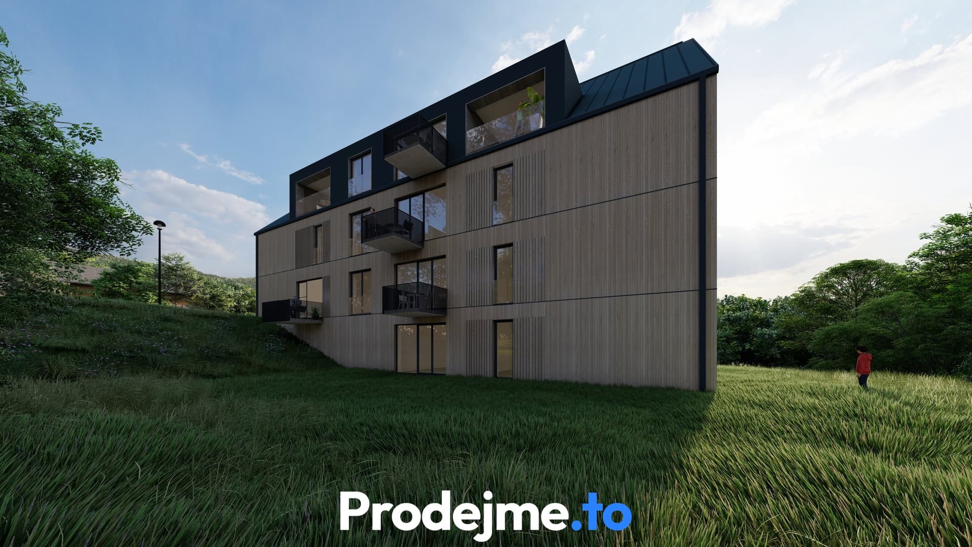 Prodej pozemku se stavebním povolením a projektem, 1 427 m2 - Mlýnický Dvůr, Červená Voda