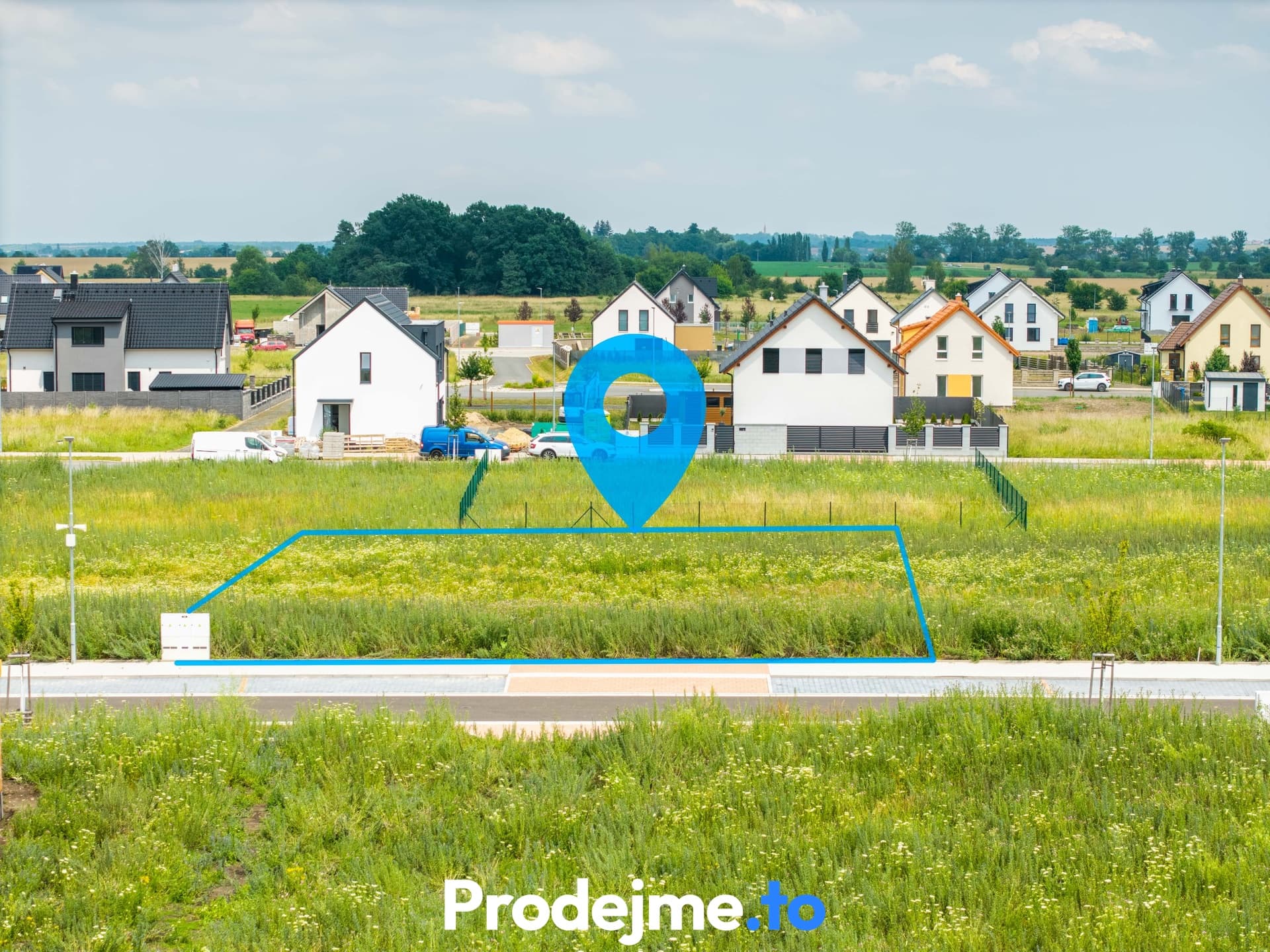 Prodej stavebního pozemku 681 m² - Choťánky