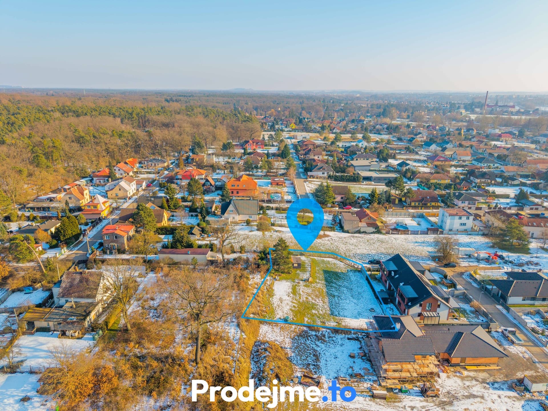 Stavební pozemek, 1 232 m2 - Nový Vestec