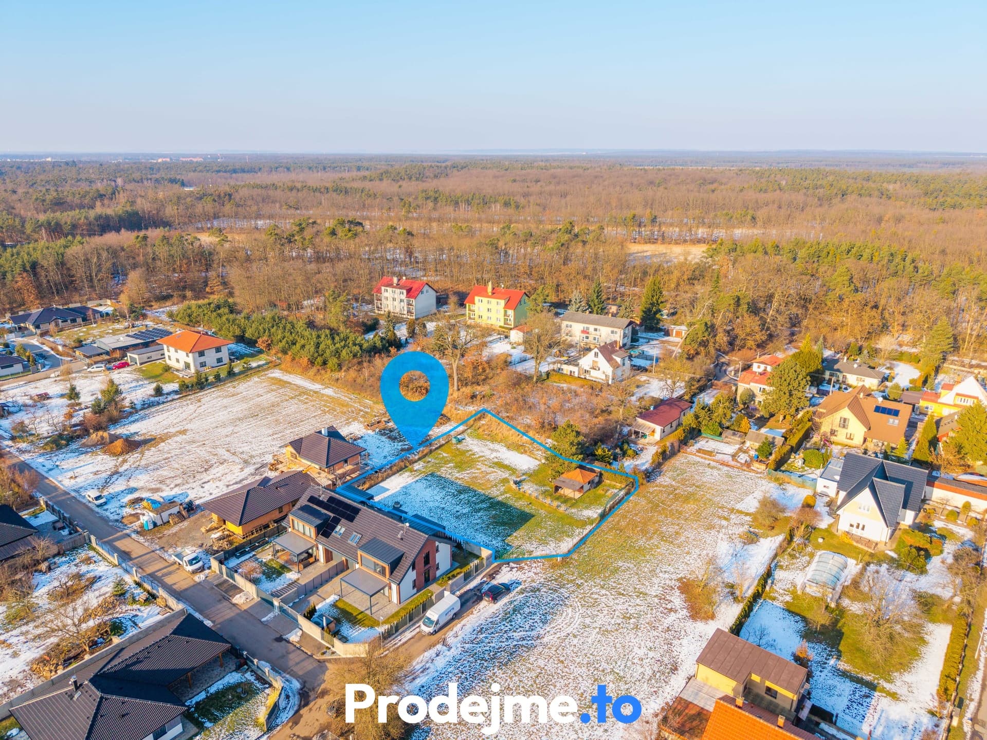 Stavební pozemek, 1 232 m2 - Nový Vestec