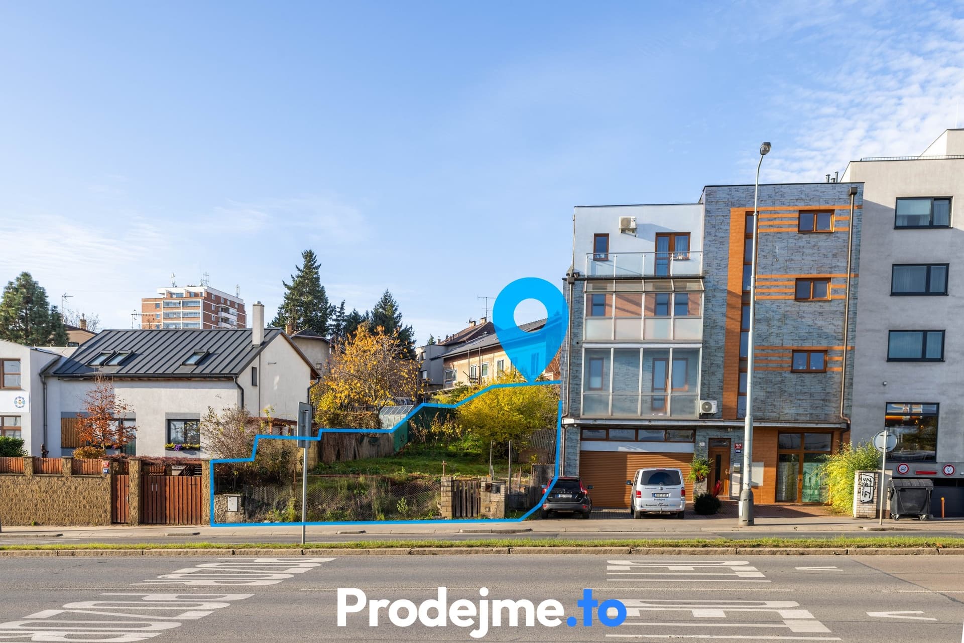 Prodej stavebního pozemku 462 m², Praha 10