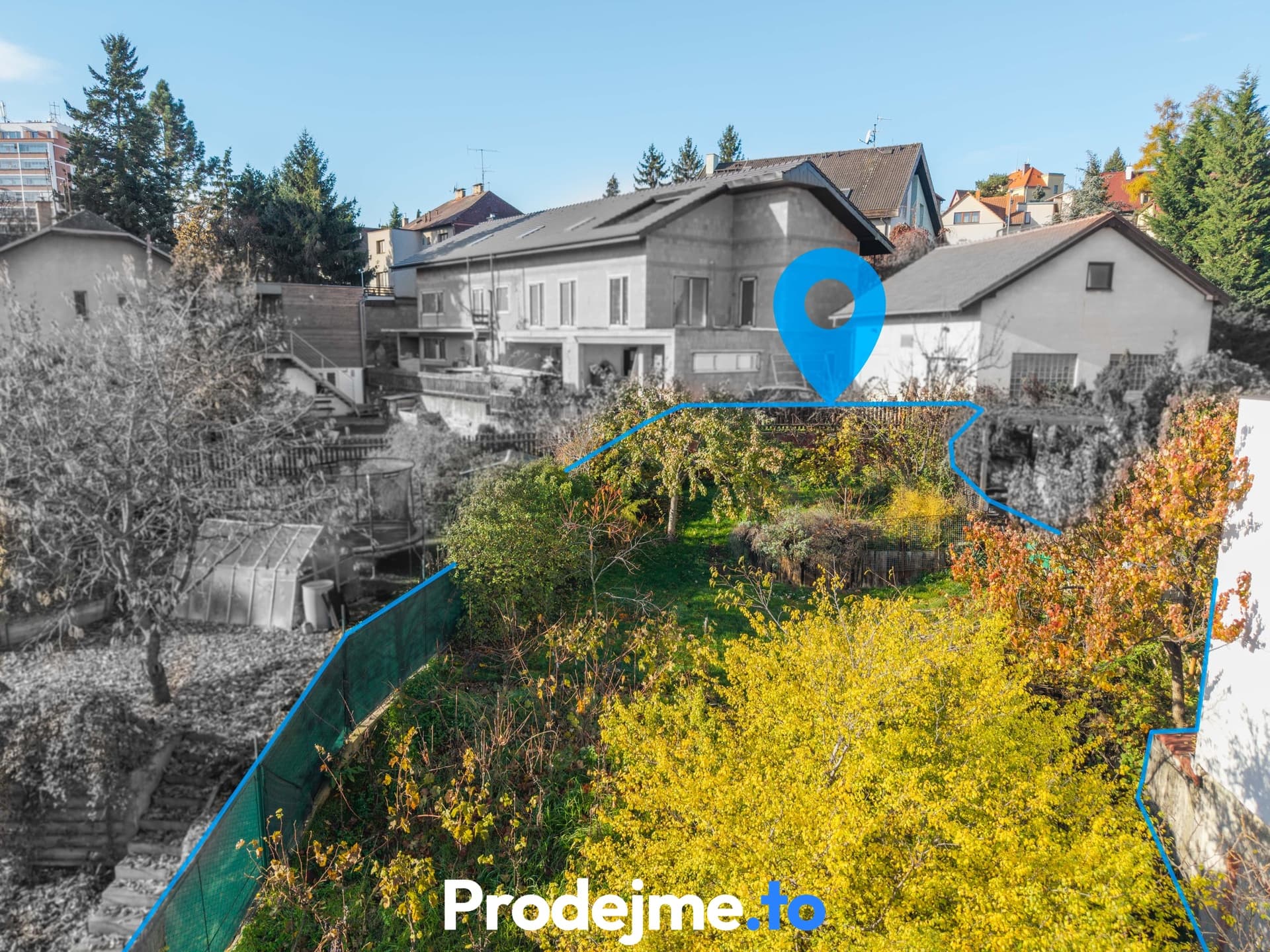 Prodej stavebního pozemku 462 m², Praha 10