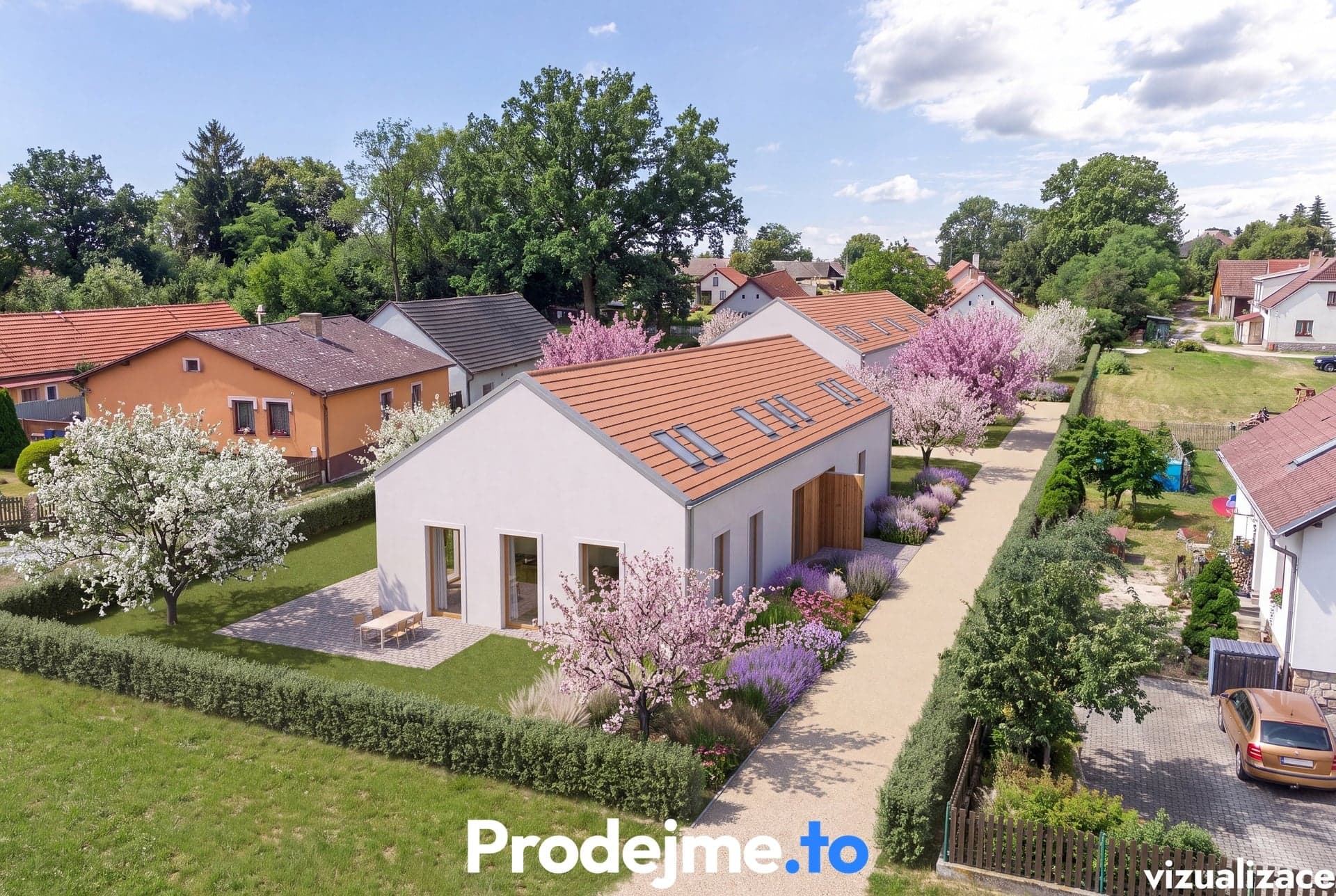 Prodej stavebního pozemku 2 063 m² - Třeboň - Branná