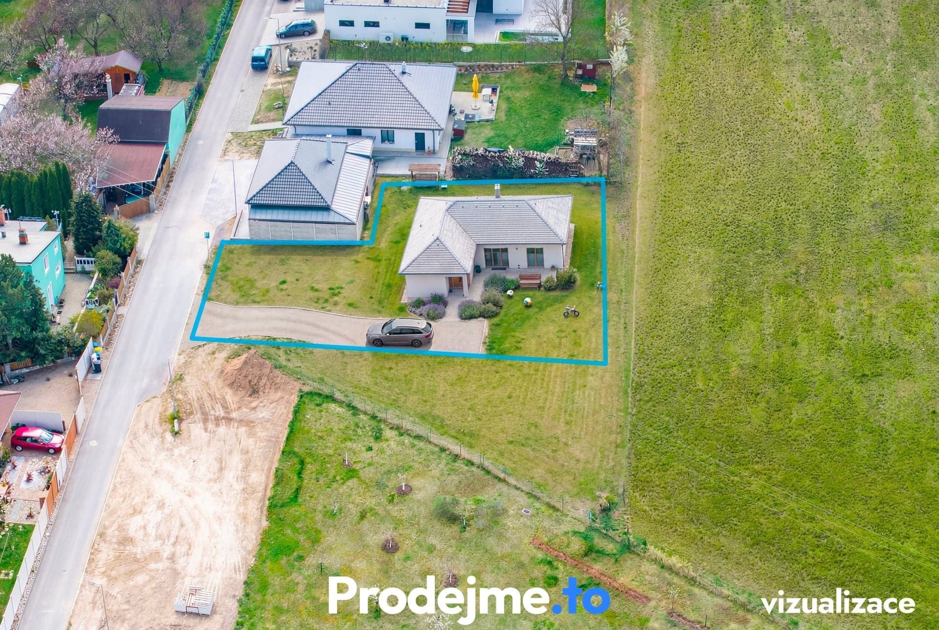 Prodej stavebního pozemku, 813 m2 - Únanov