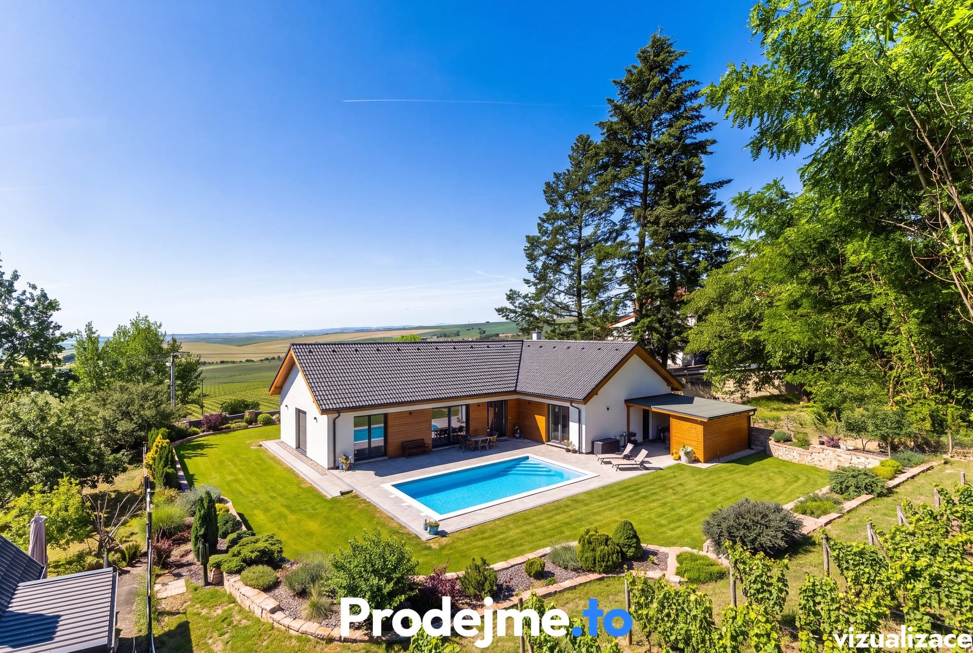 Prodej stavebního pozemku 7 165 m², Viničné Šumice