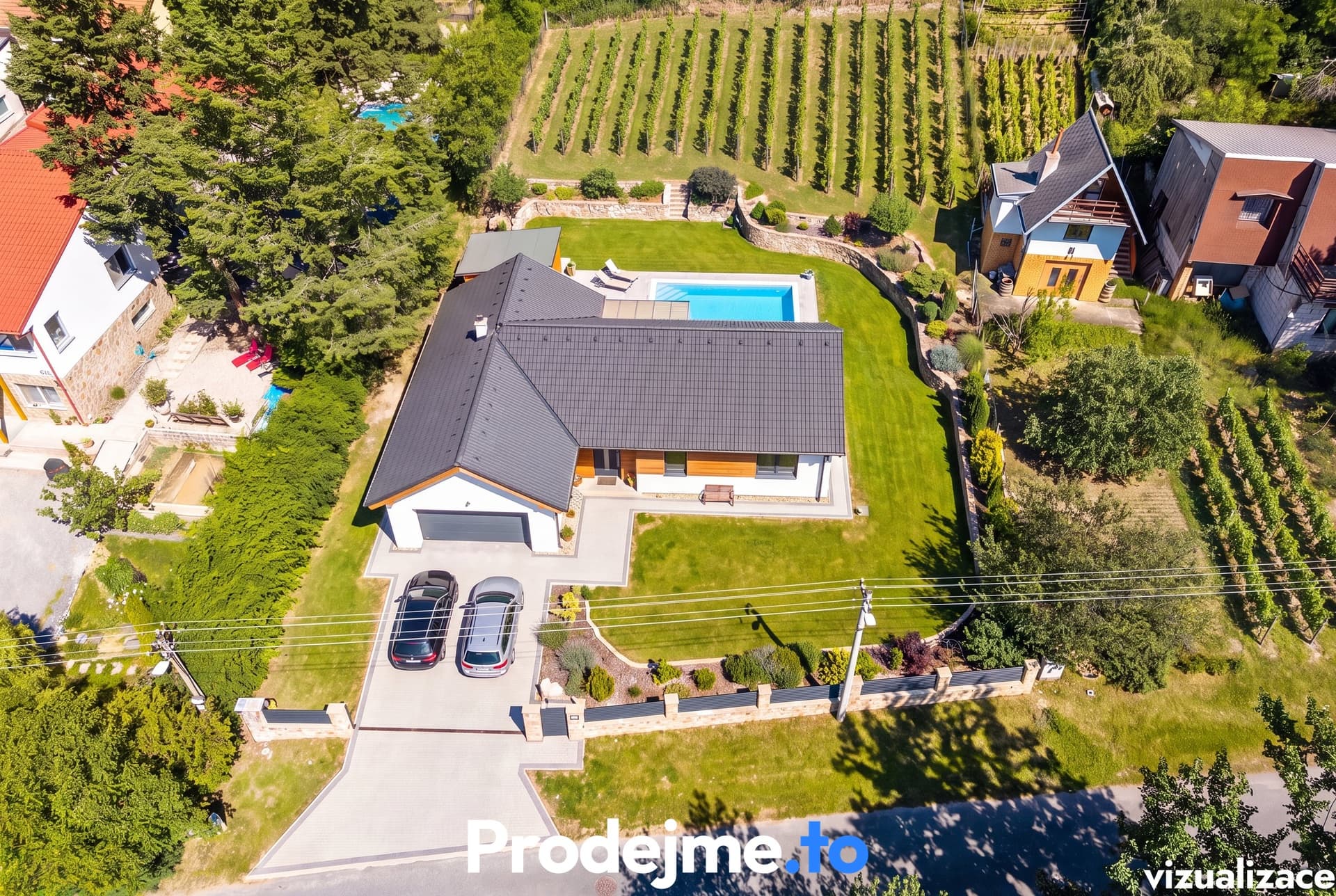 Prodej stavebního pozemku 7 165 m², Viničné Šumice