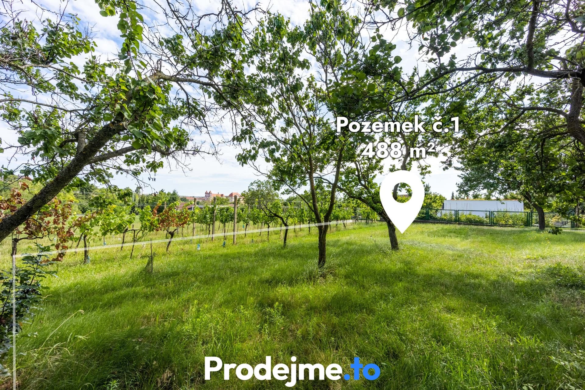 Prodej zahrady č. 1, Nový Šaldorf-Sedlešovice