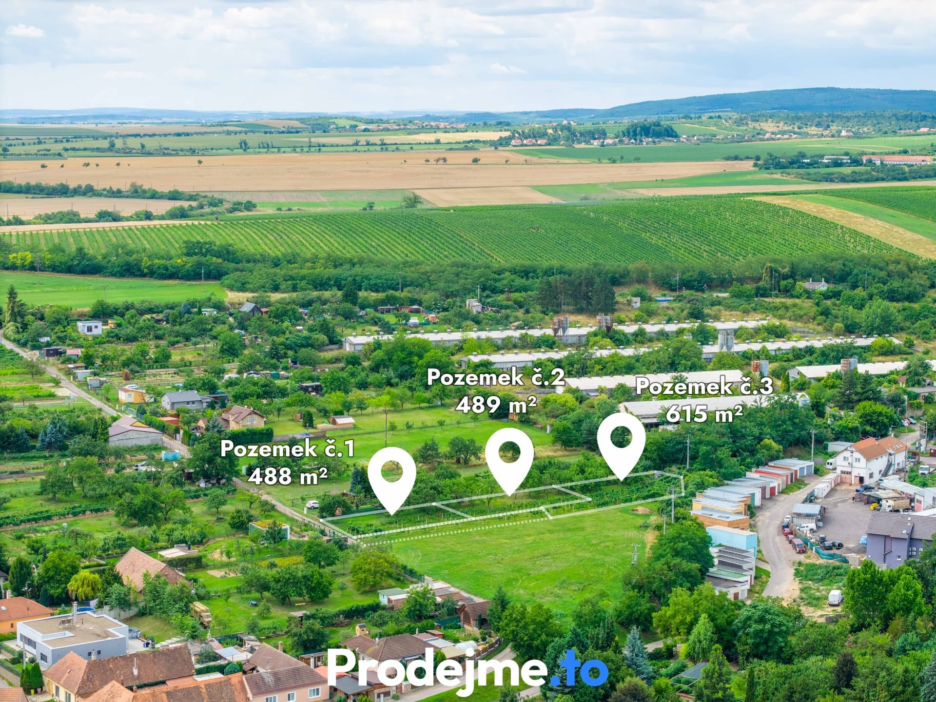 Prodej zahrady č. 2, Nový Šaldorf-Sedlešovice