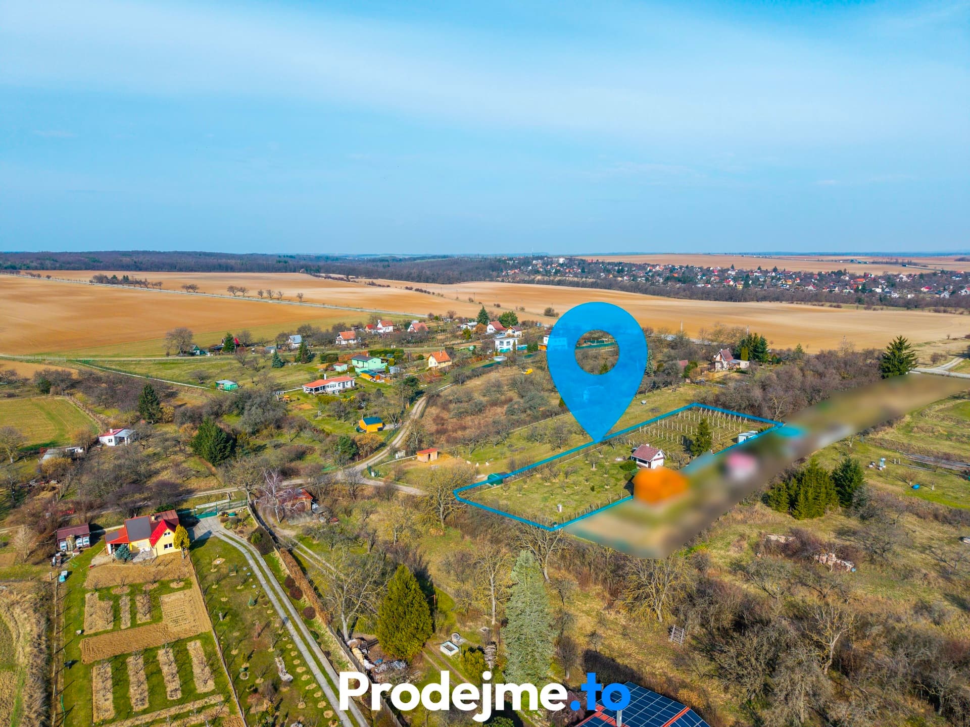 Prodej zahrady 2 005 m2 - Hradiště