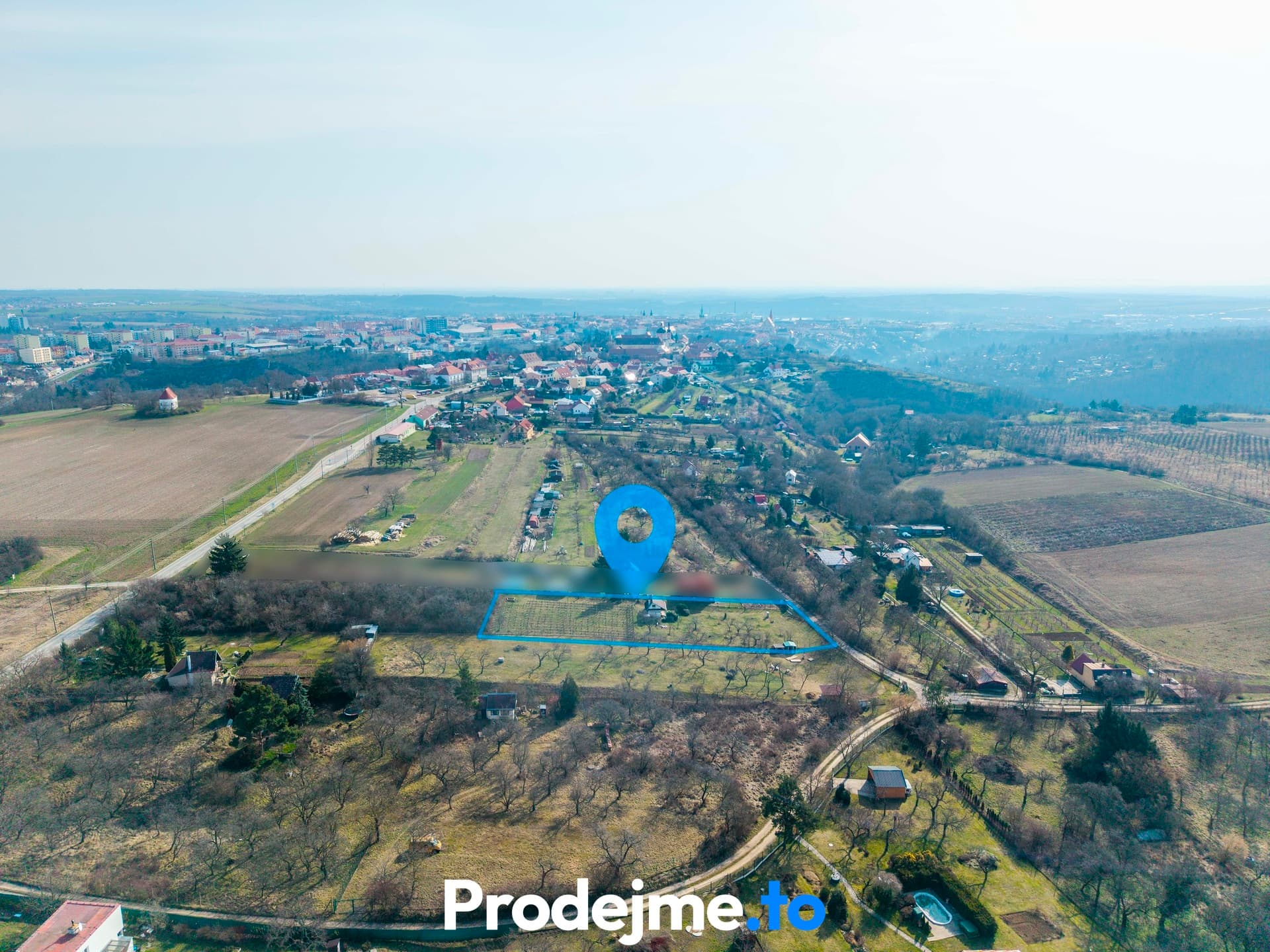 Prodej zahrady 2 005 m2 - Hradiště