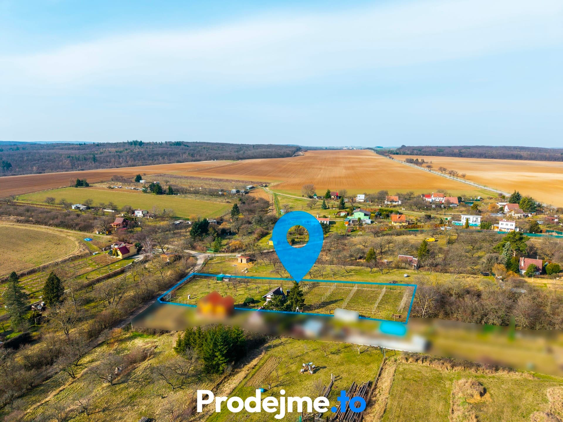 Prodej zahrady 2 005 m2 - Hradiště