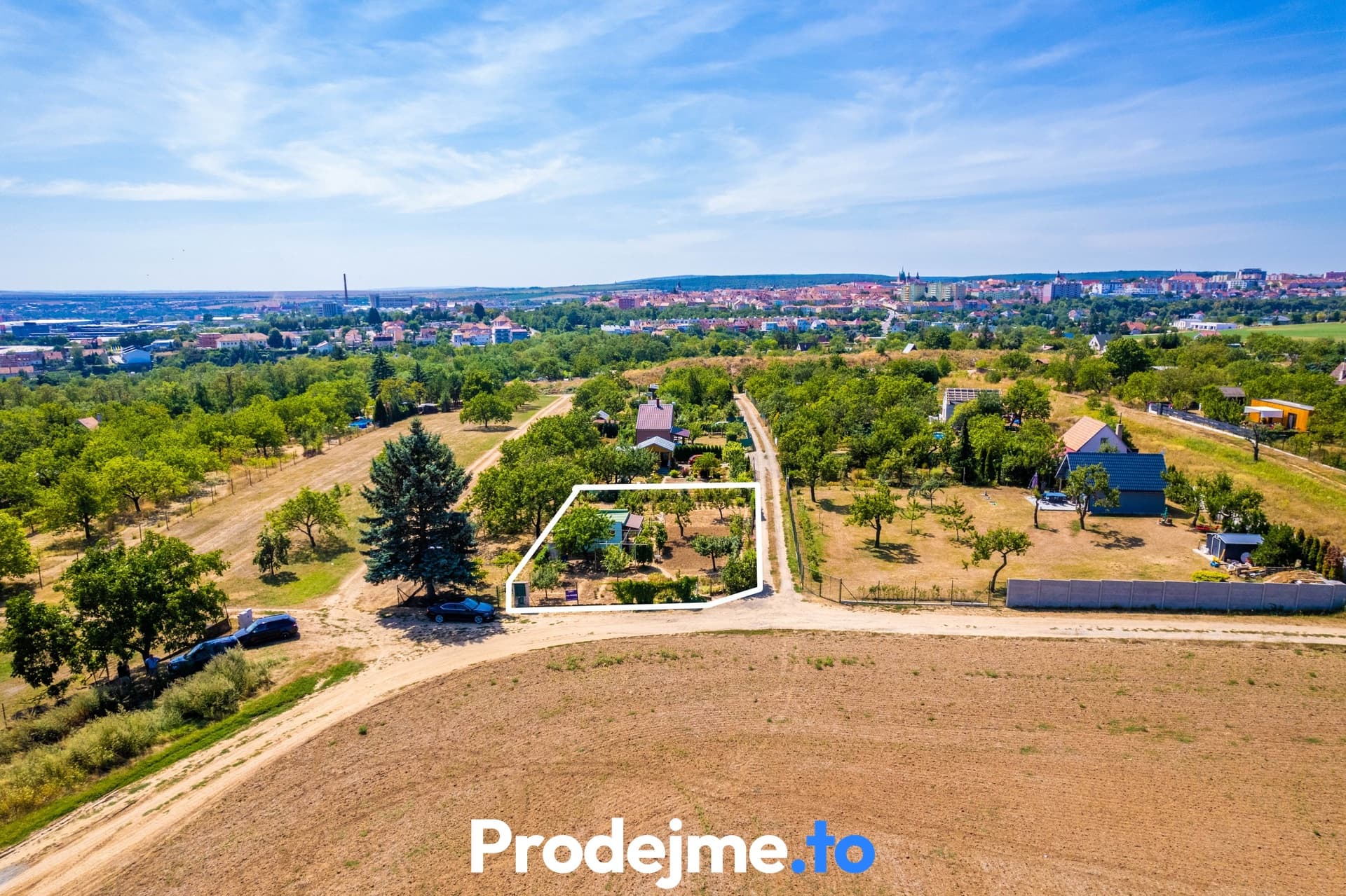 Prodej zahrady 561 m2 - Znojmo