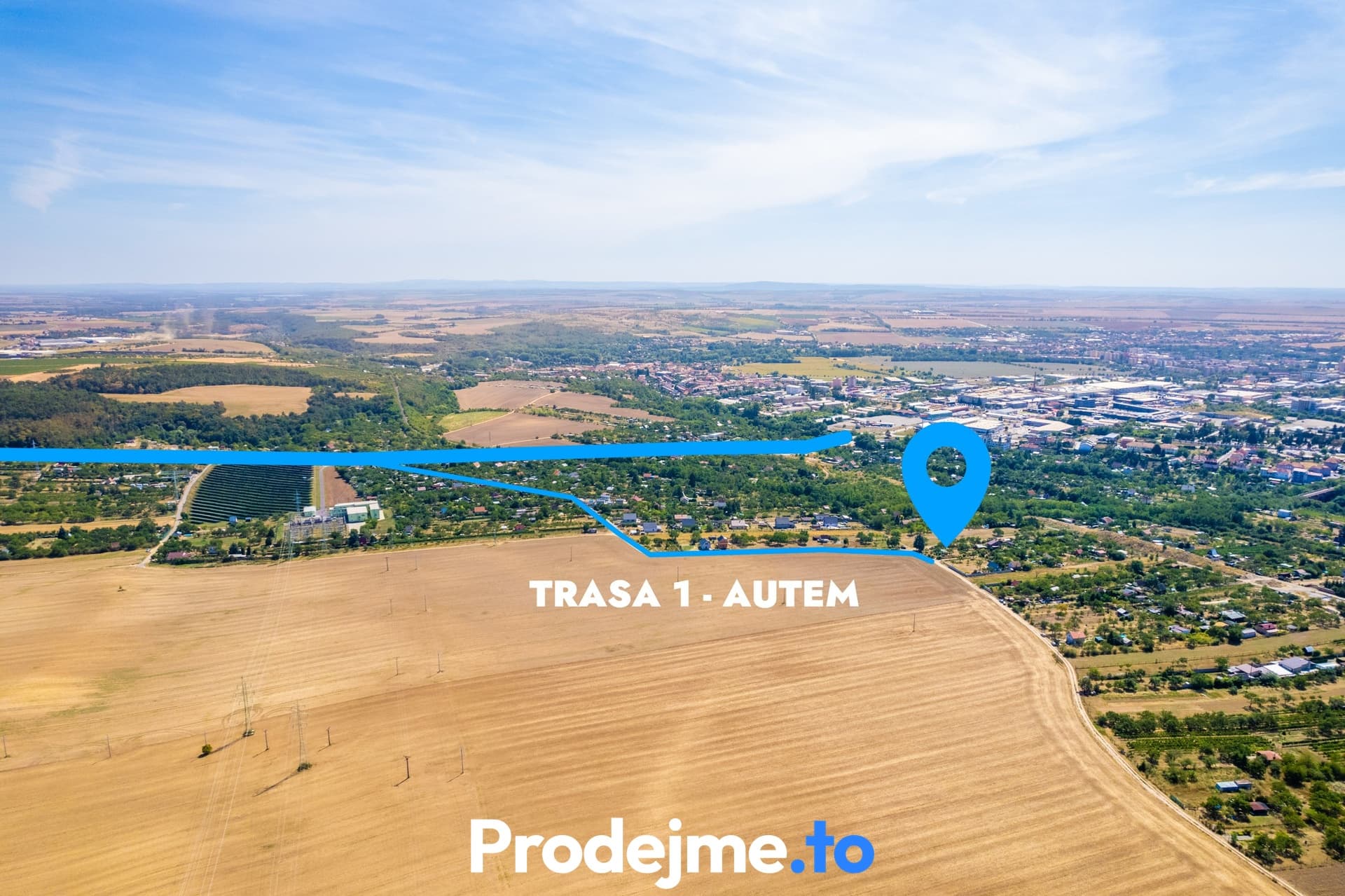 Prodej zahrady 561 m2 - Znojmo