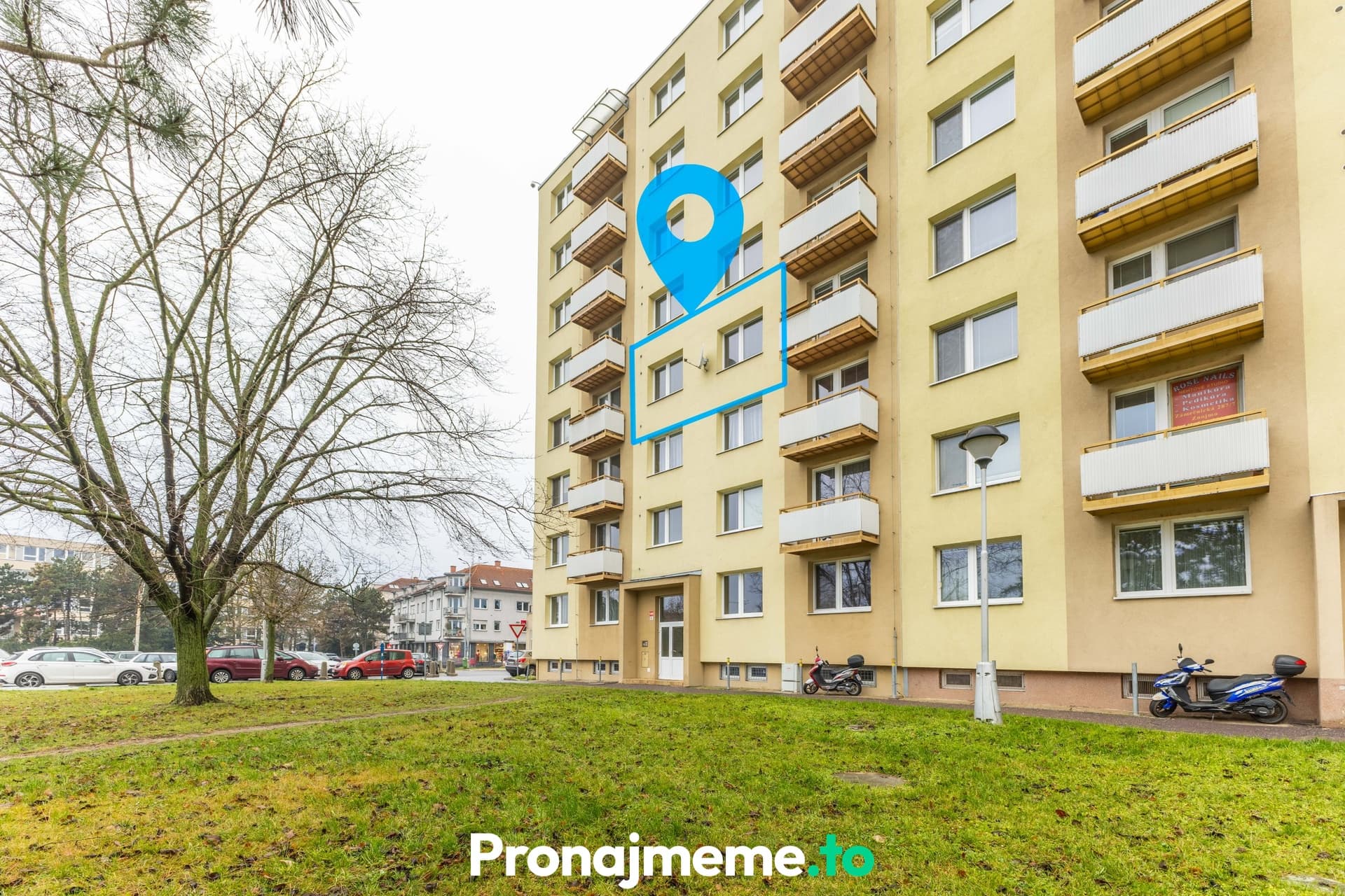 Pronájem bytu 1+1, 34 m² - Pražská, Znojmo