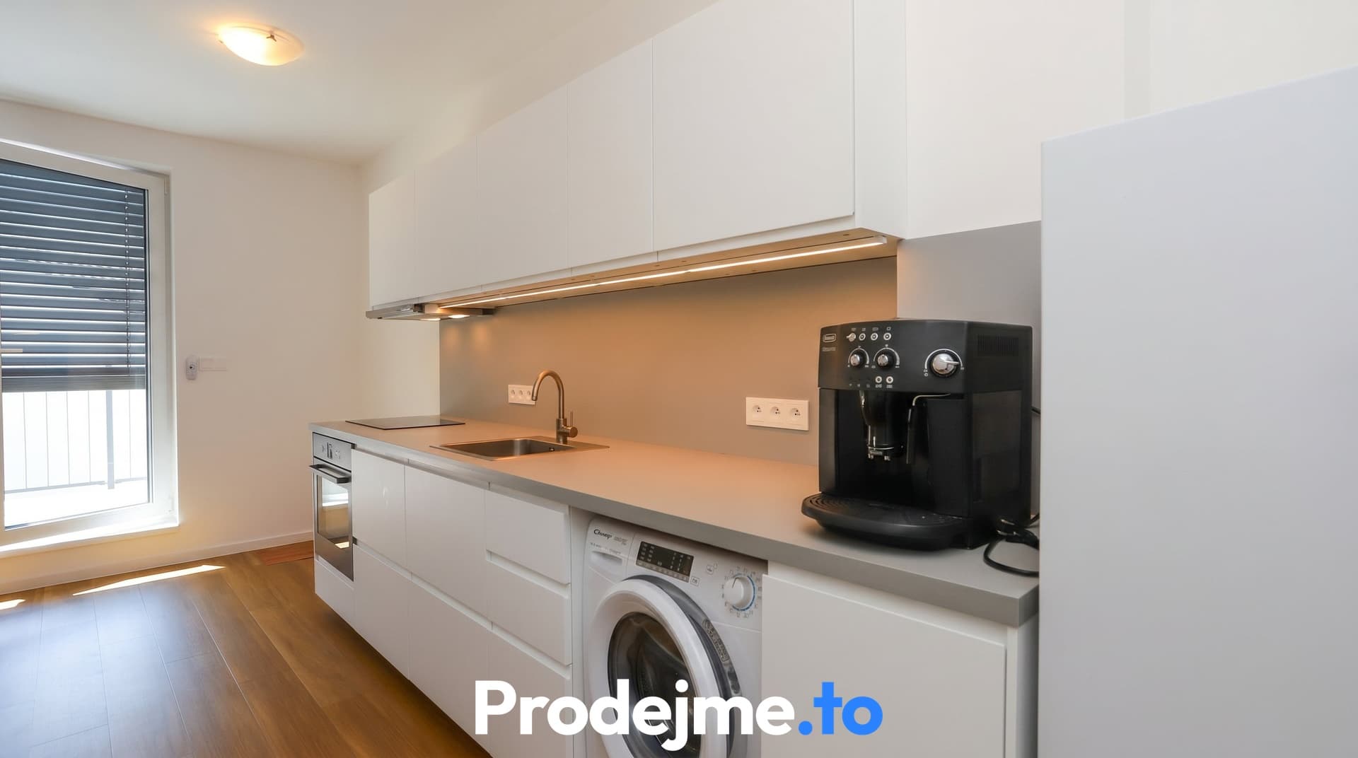 Pronájem novostavby bytu 1+kk, 31,5m2 - Mírová, Brno - Černovice