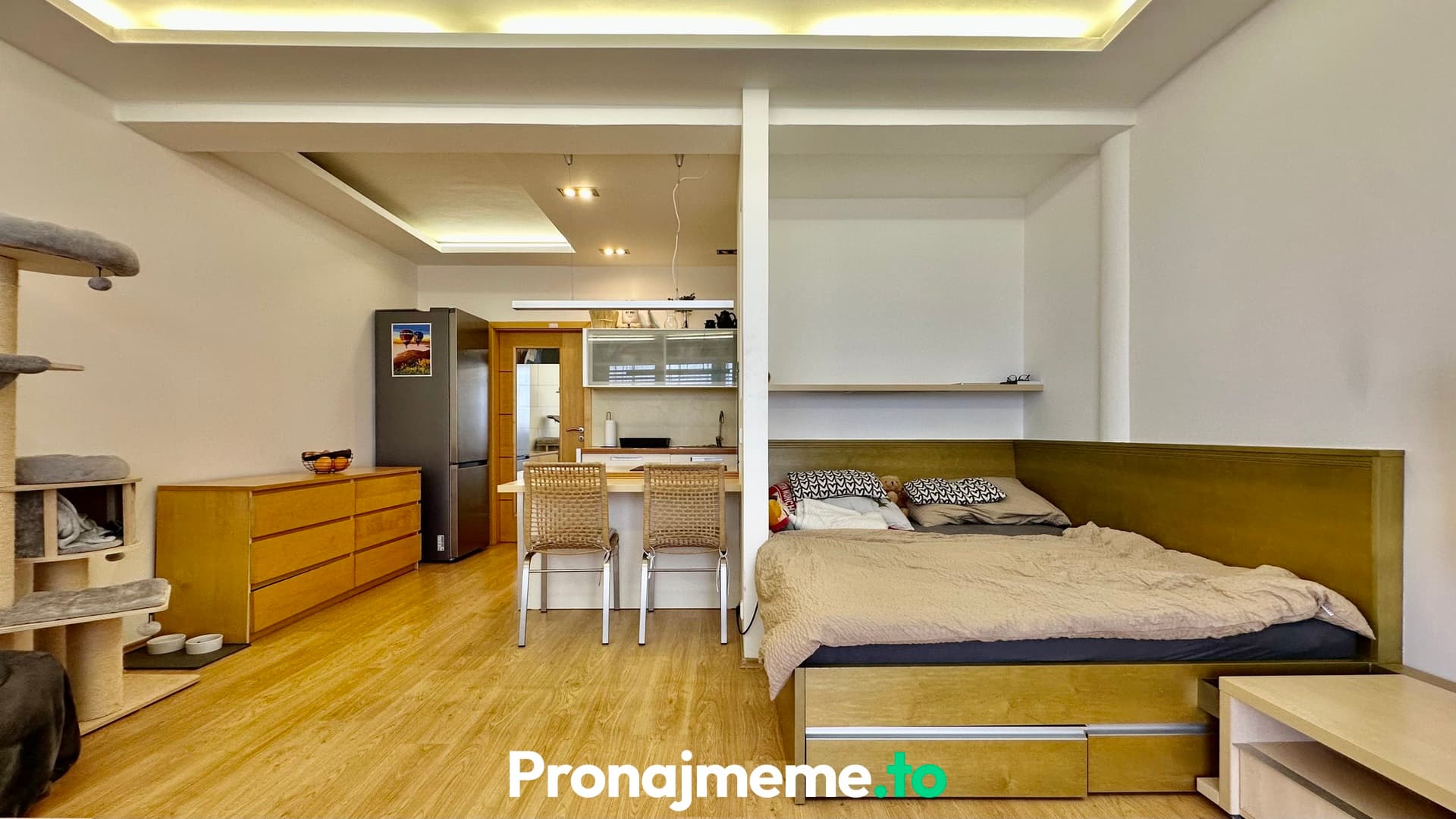 Pronájem moderního bytu 1+kk, 37 m2 s lodžií 9 m² - Mičurinova, Znojmo