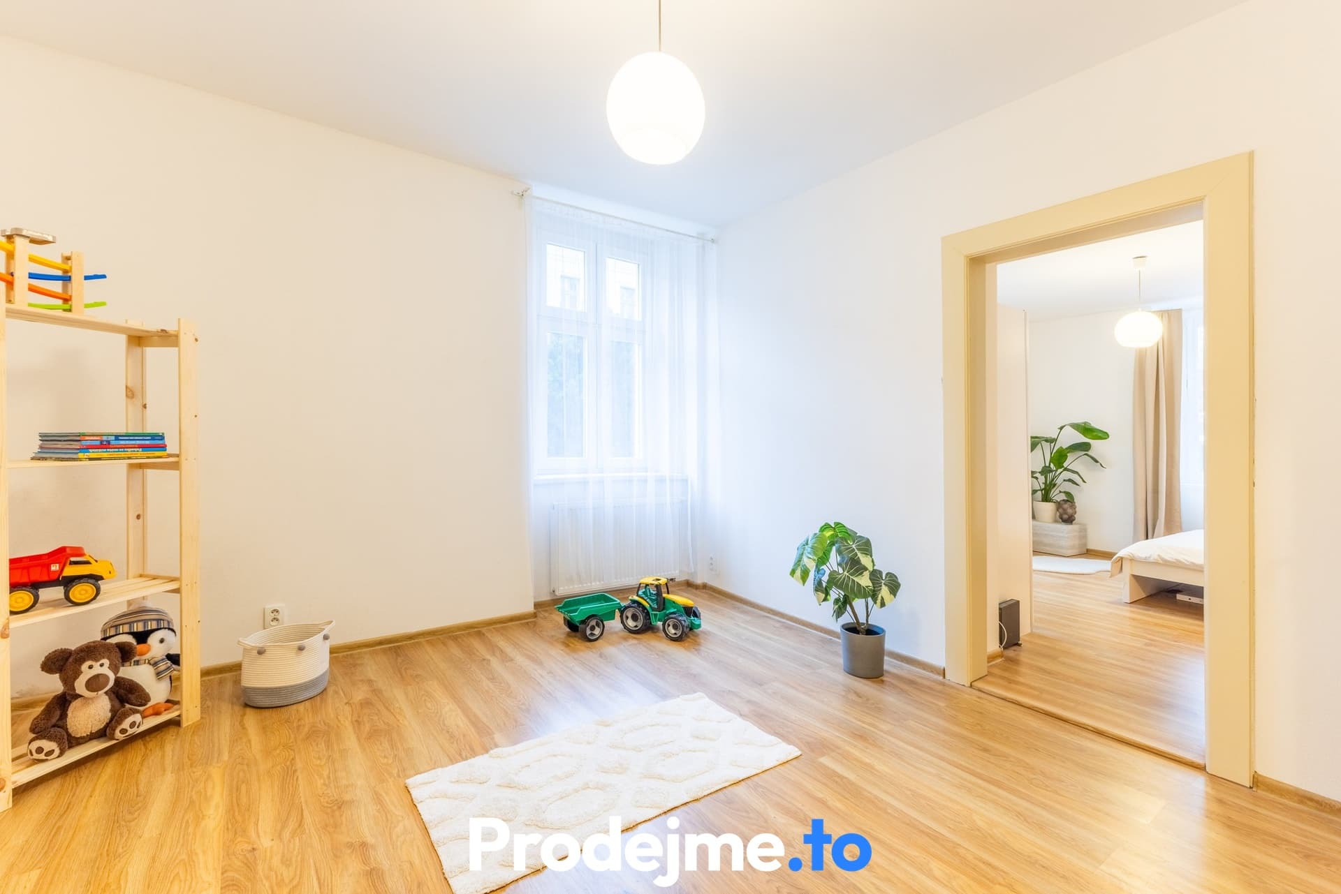 Pronájem bytu 2+1, 58 m² - Bieblova, Praha - Smíchov