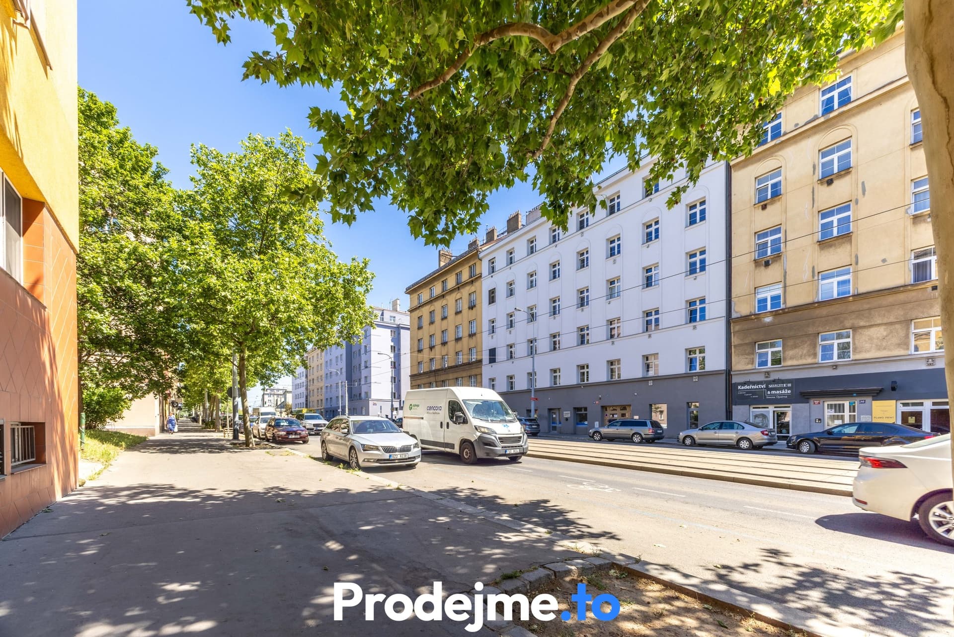 Pronájem bytu 2+kk, 41 m² - Hartigova, Praha - Žižkov