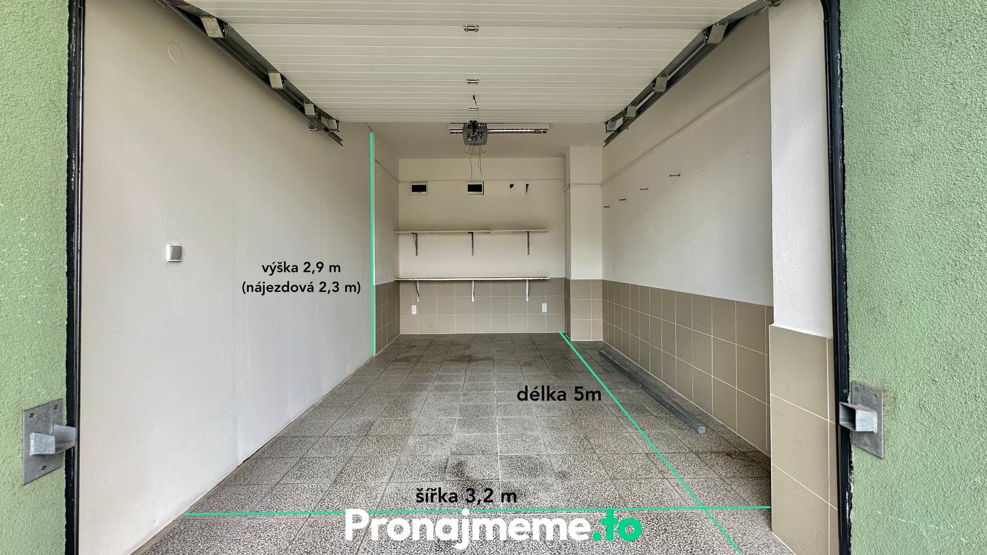 Pronájem garáže - Vídeňská třída, Znojmo